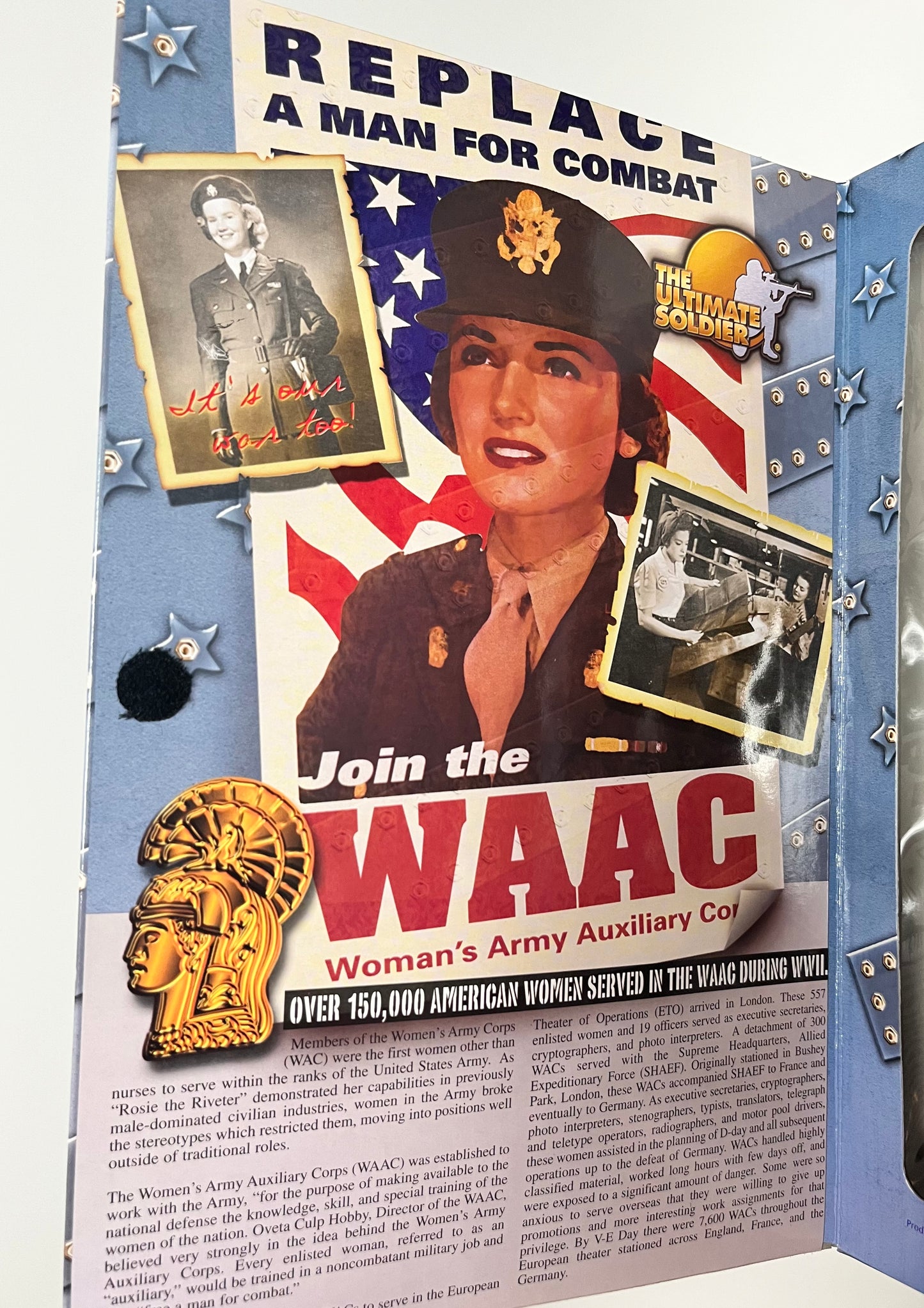 The Ultimate Soldier WOMENS ARMY AUXILIARY CORP WWII WAAC
