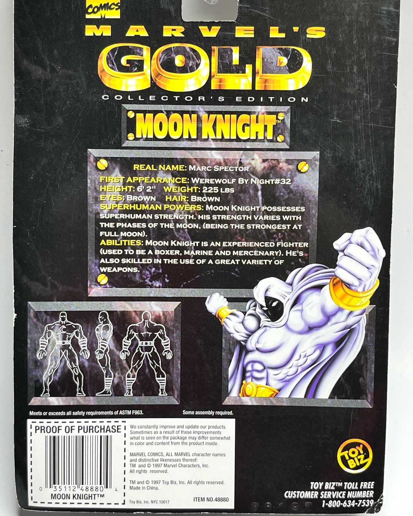 Marvel's GOLD Collector's Edition Moon Knight
