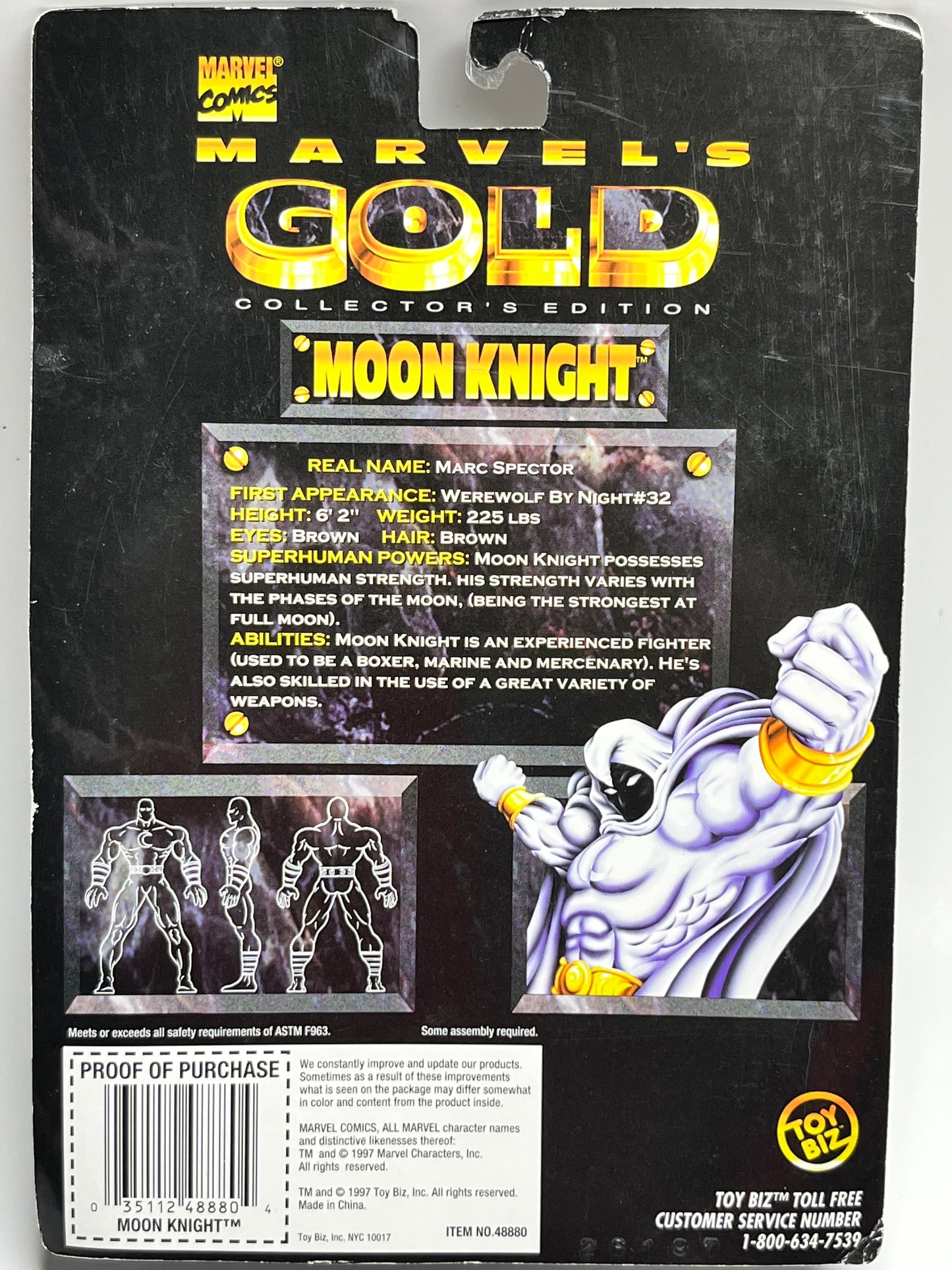 Marvel's GOLD Collector's Edition Moon Knight