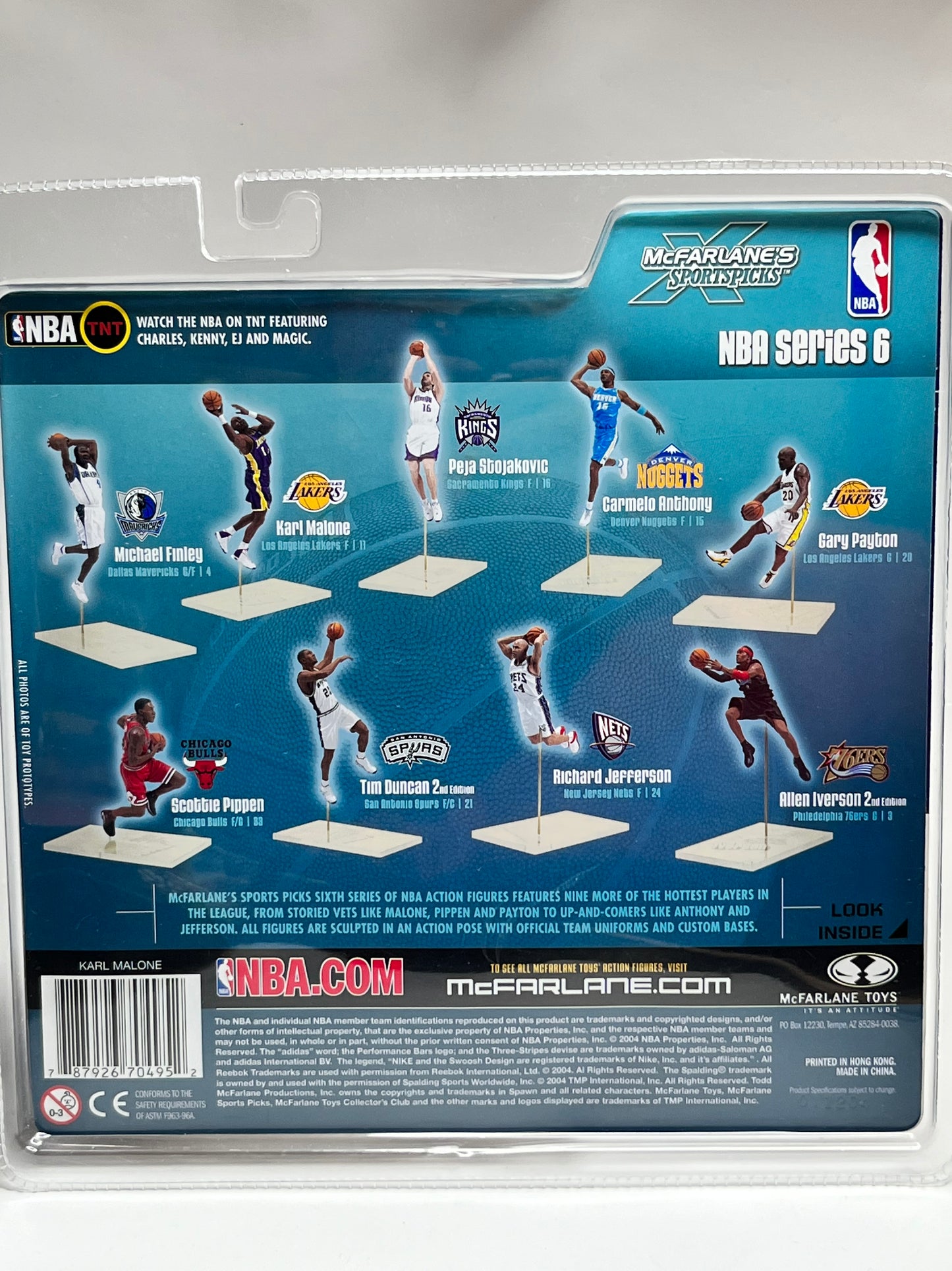 McFarlane 2003 Karl Malone LA Lakers