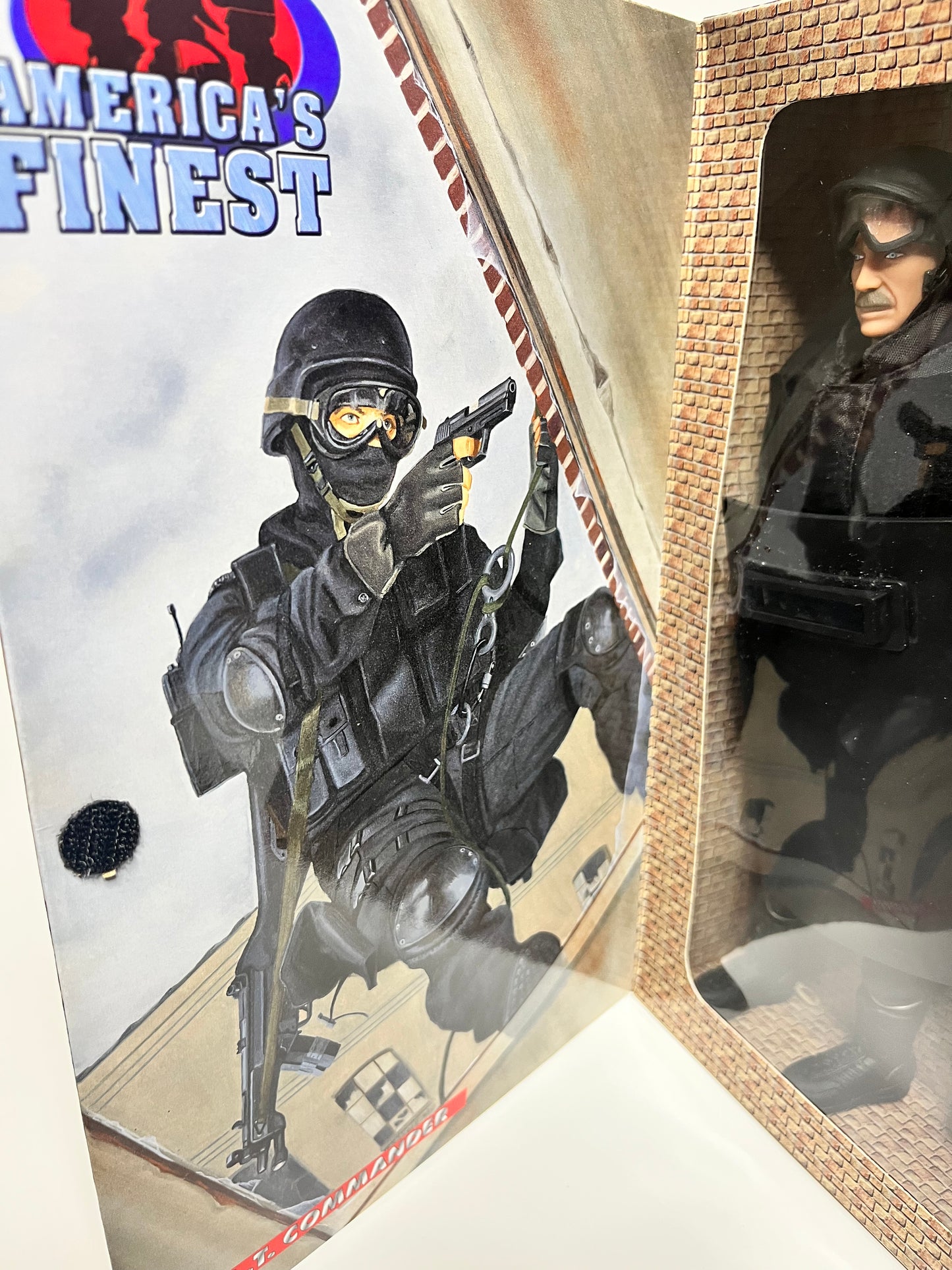 Americas Finest SWAT Commander 12” Action Figure 1999 21st Century Toys