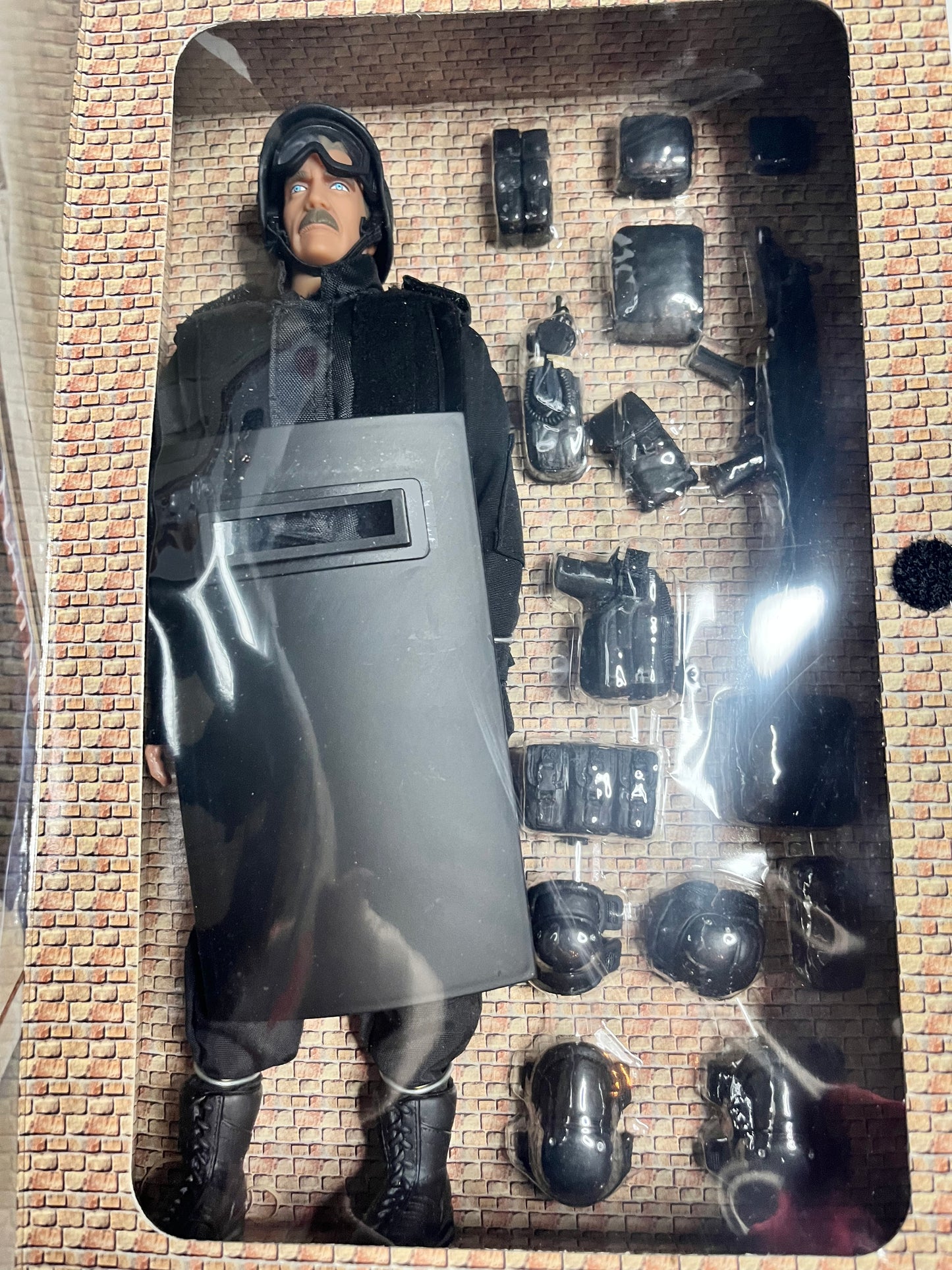 Americas Finest SWAT Commander 12” Action Figure 1999 21st Century Toys
