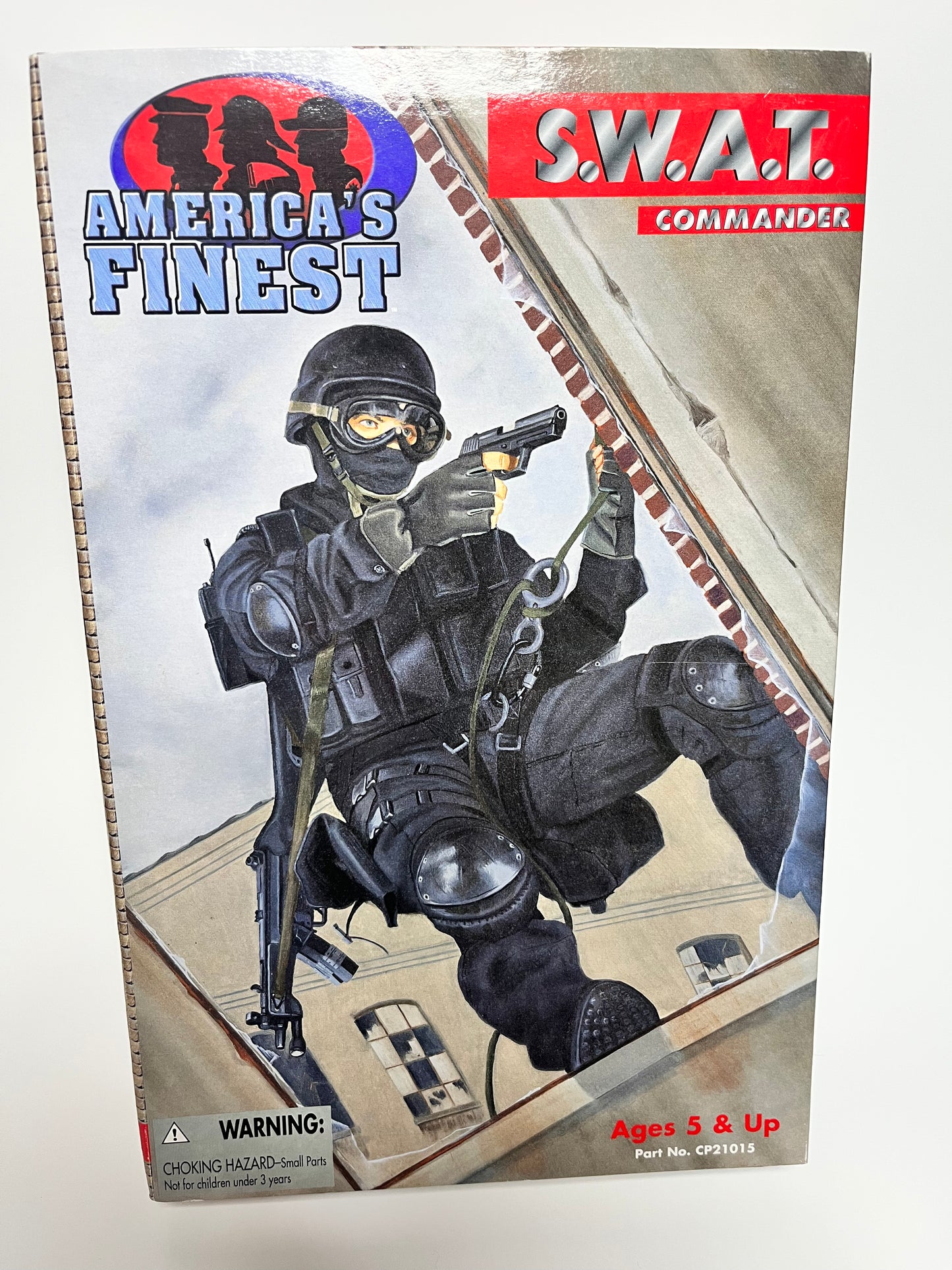 Americas Finest SWAT Commander 12” Action Figure 1999 21st Century Toys