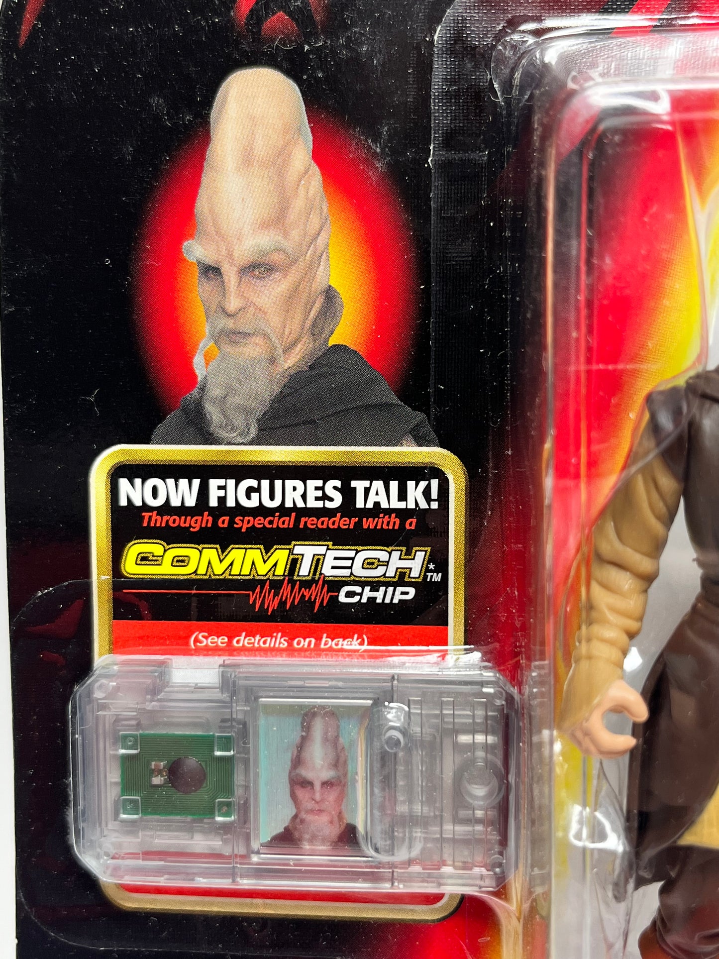 Star Wars Episode I - Ki-Adi-Mundi Action Figure Plus CommTech Chip