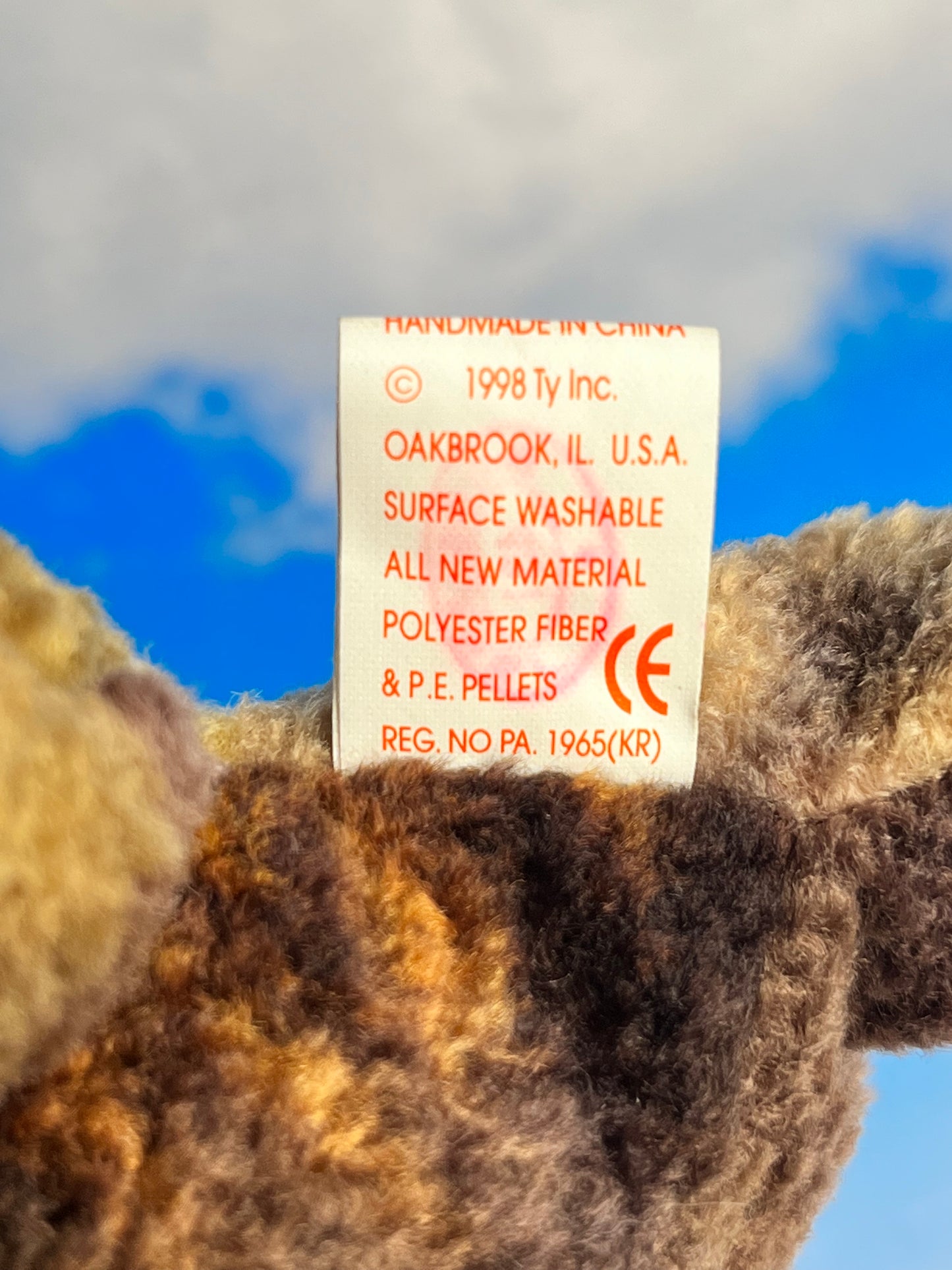 Ty Beanie Babies “Scorch“ The Dragon, July 31 1998