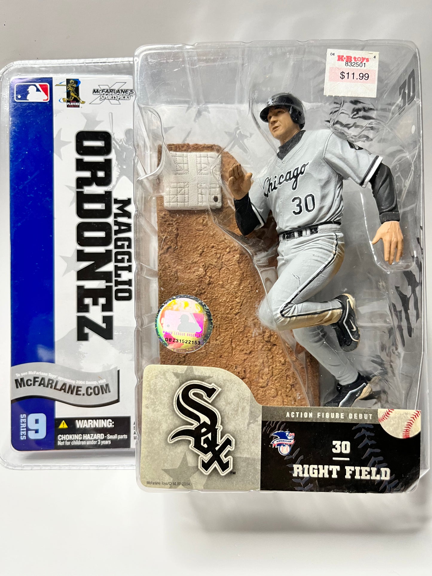 2004 Magglio Ordonez Gray Jersey McFarlane Sportspicks
