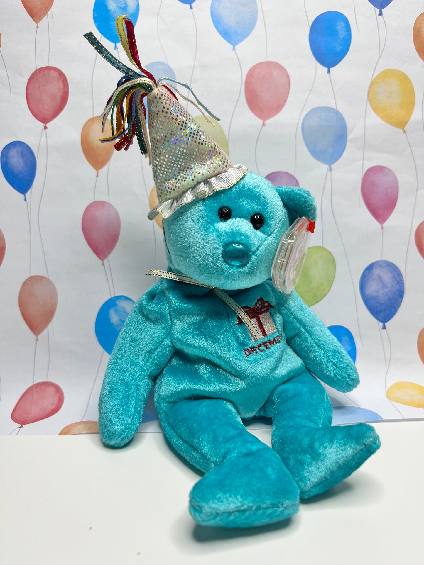 Ty Beanie Babies “December” The Birthday Bear, March 27 2003
