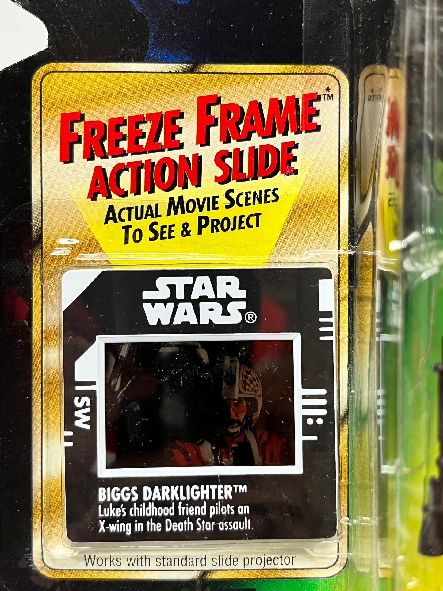Star Wars Power Of The Force Freeze Frame Biggs Darklighter Action Figure