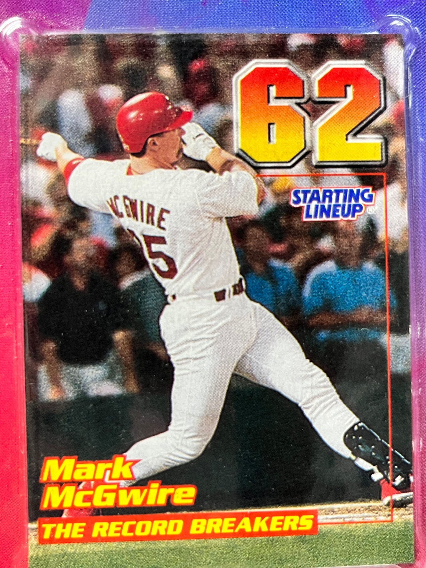 1999 Starting Line Up Mark McGwire Sports Superstar