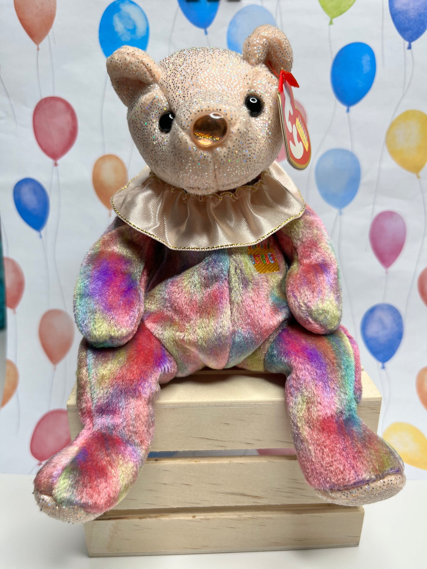 Ty Beanie Babies “October” The Birthday Bear, September 3 2001