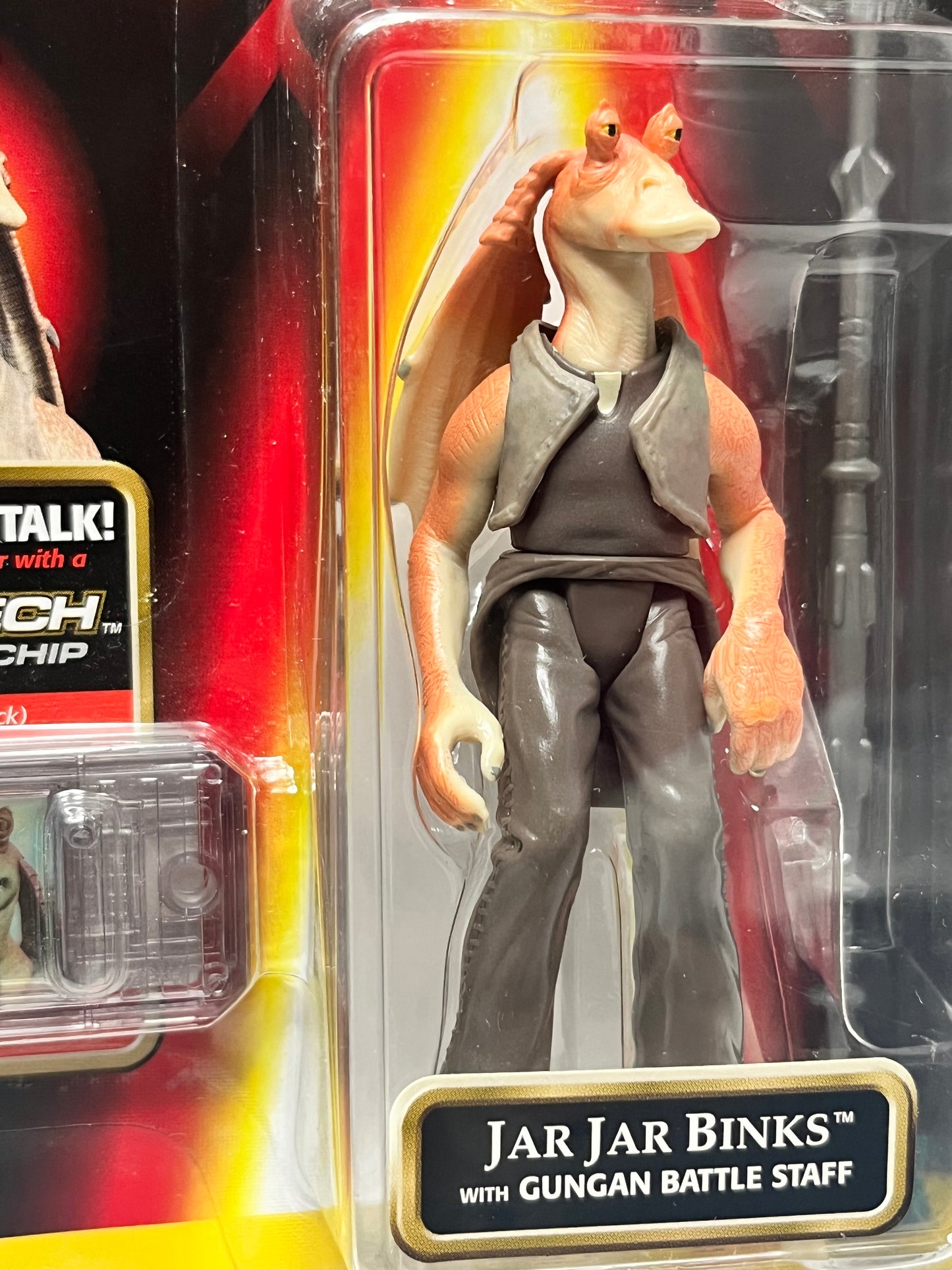Star Wars Episode I - Jar Jar Binks Figure w/ CommTech Chip