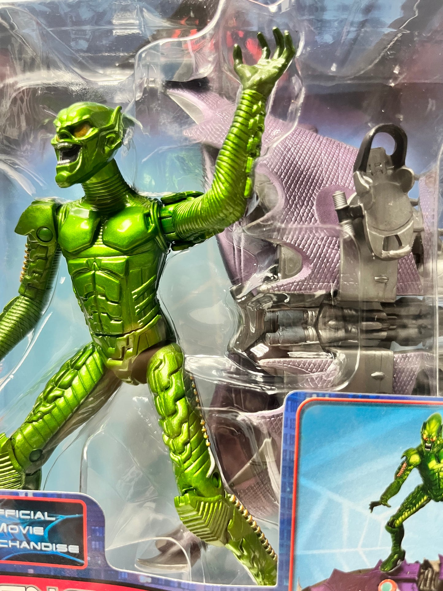Green Goblin Action Figure w/ Pumpkin Bomb