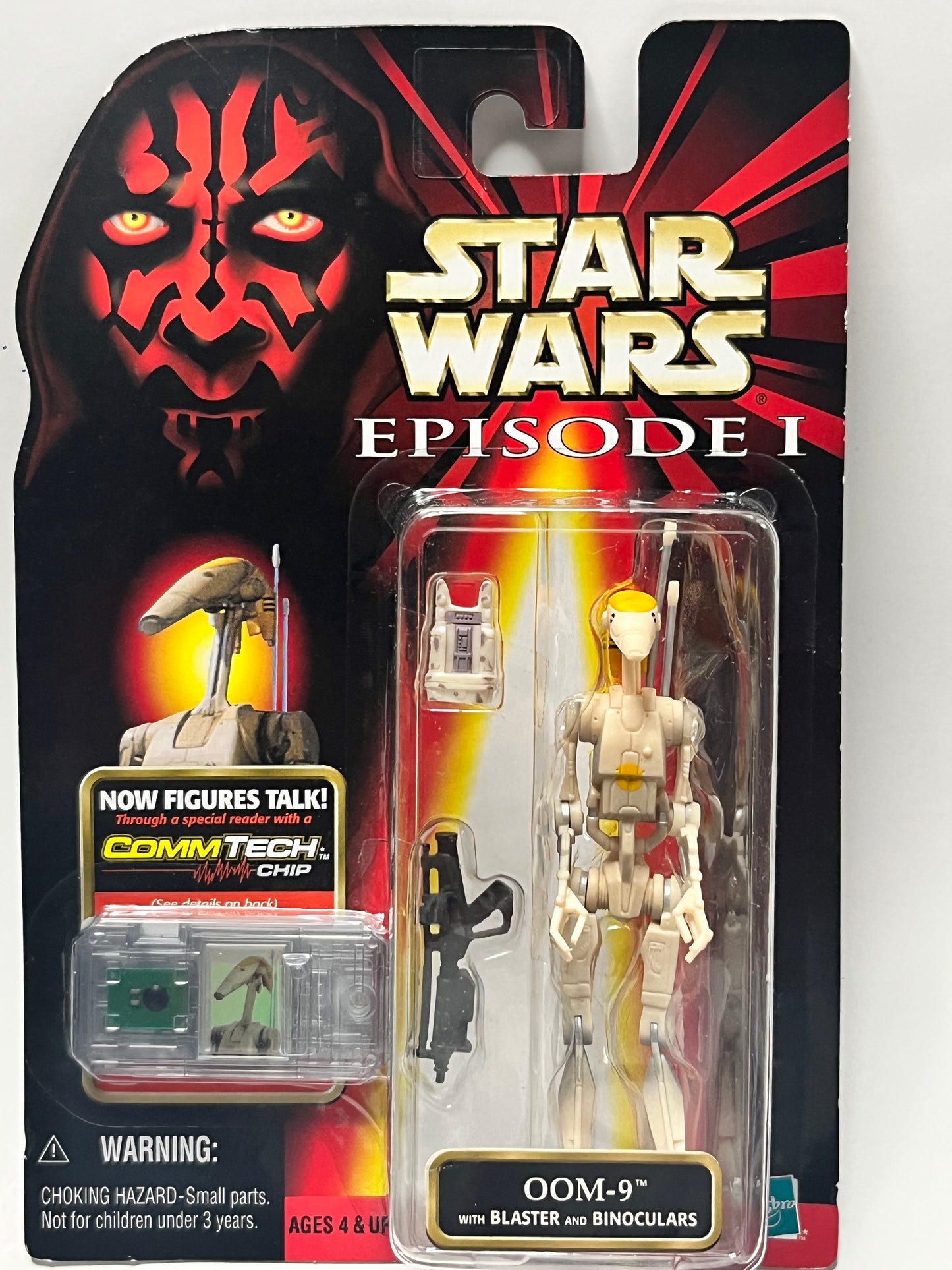 Star Wars Episode I - OOM-9 Action Figure w/ Binoculars and CommTech Chip
