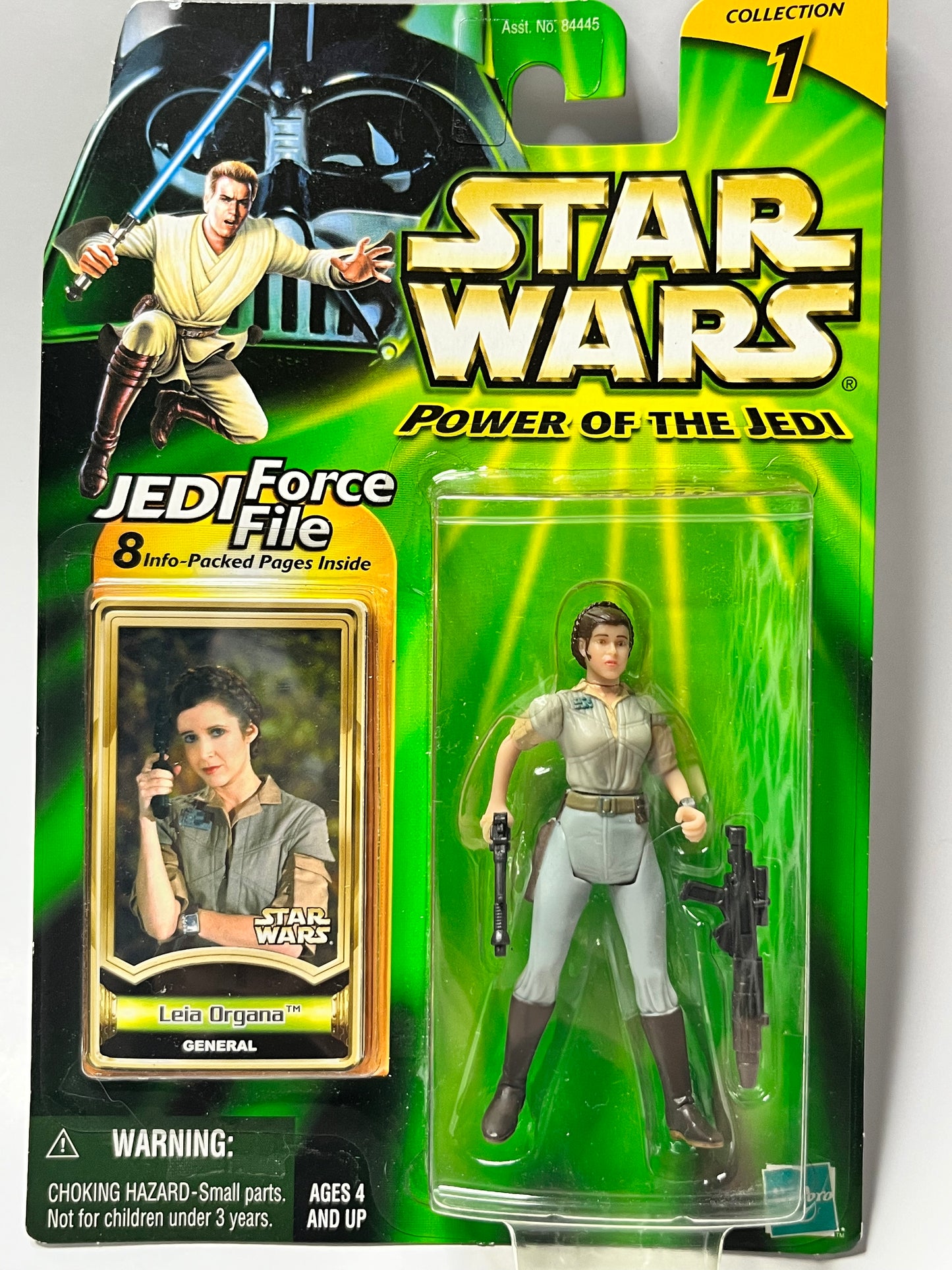 Star Wars Power Of The Jedi Force File Leia Organa General Action Figure