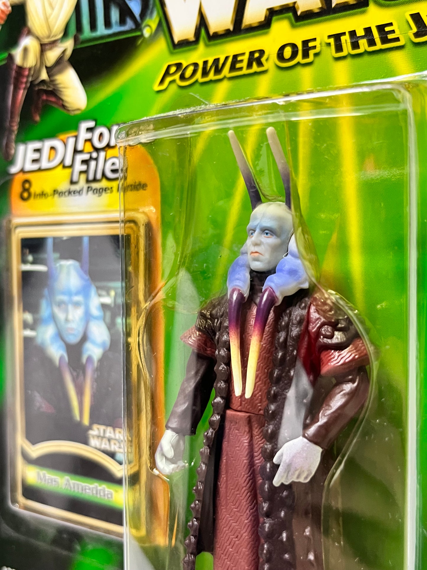 Star Wars Power Of The Jedi Force File- Mas Amedda Action Figure