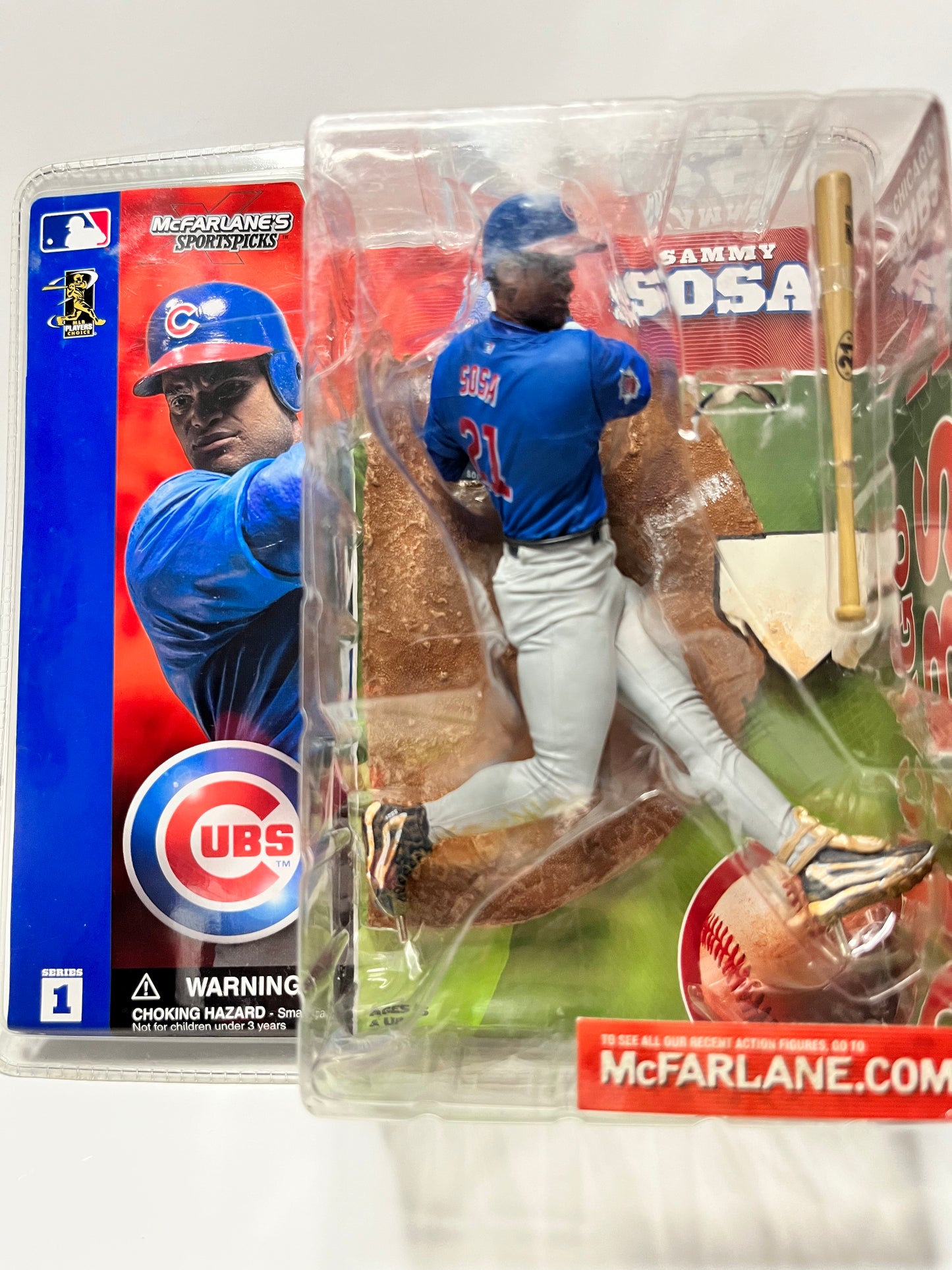2002 Sammy Sosa Series 1 McFarlane Sports Figure