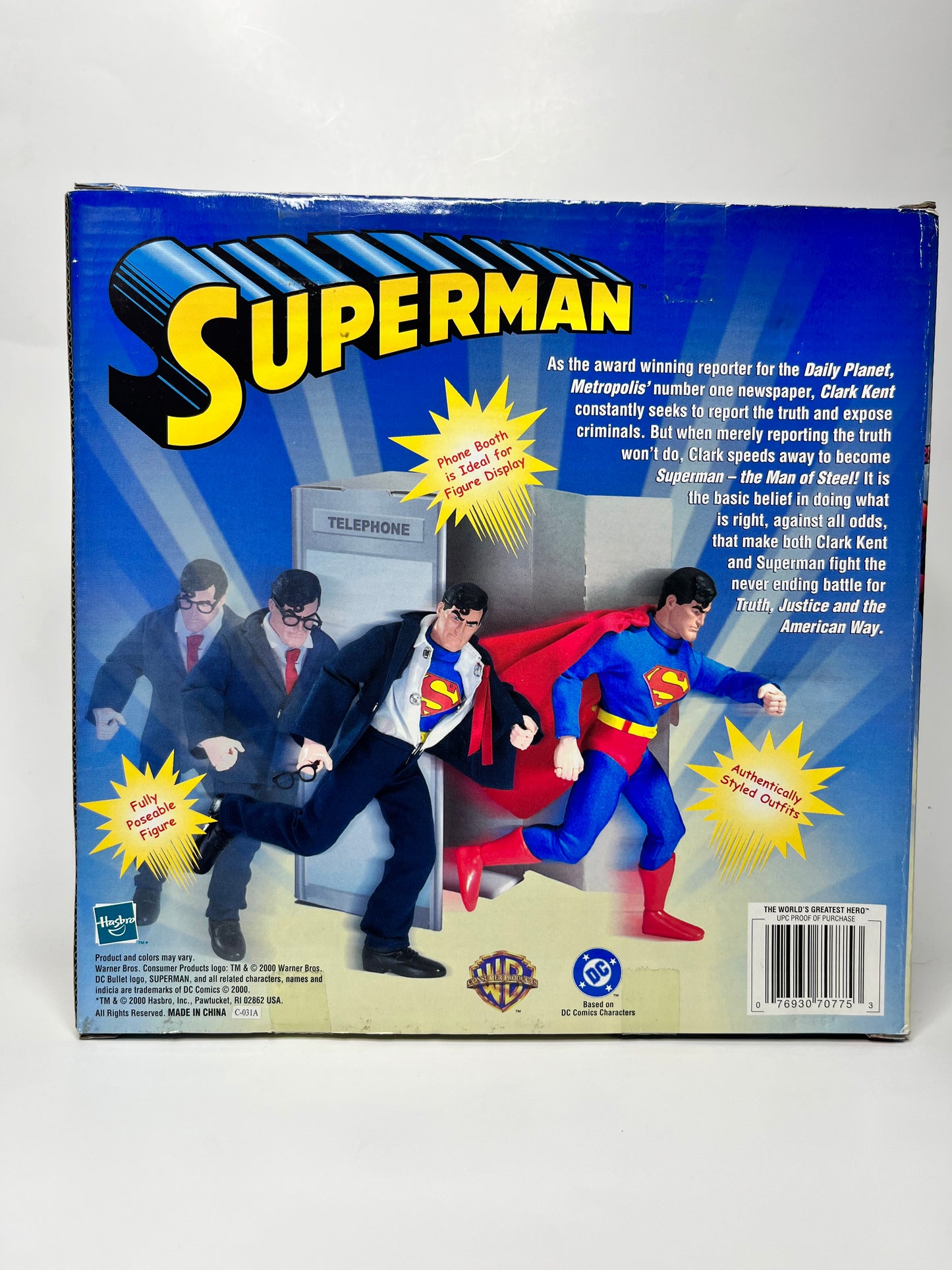 The Worlds Greatest Hero Superman Action Figure