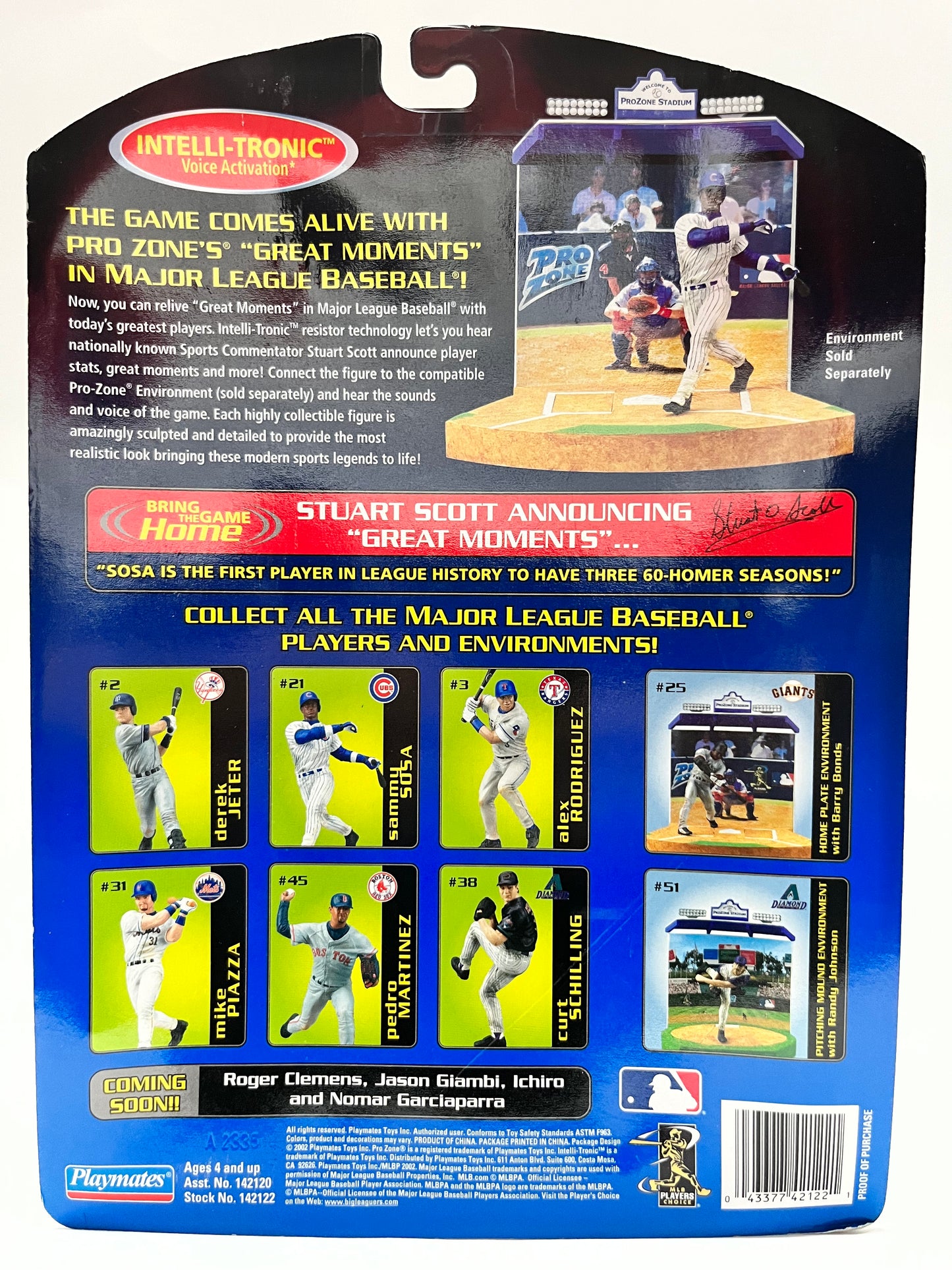 2002 Pro Zone Chicago Cubs Sammy Sosa Figure