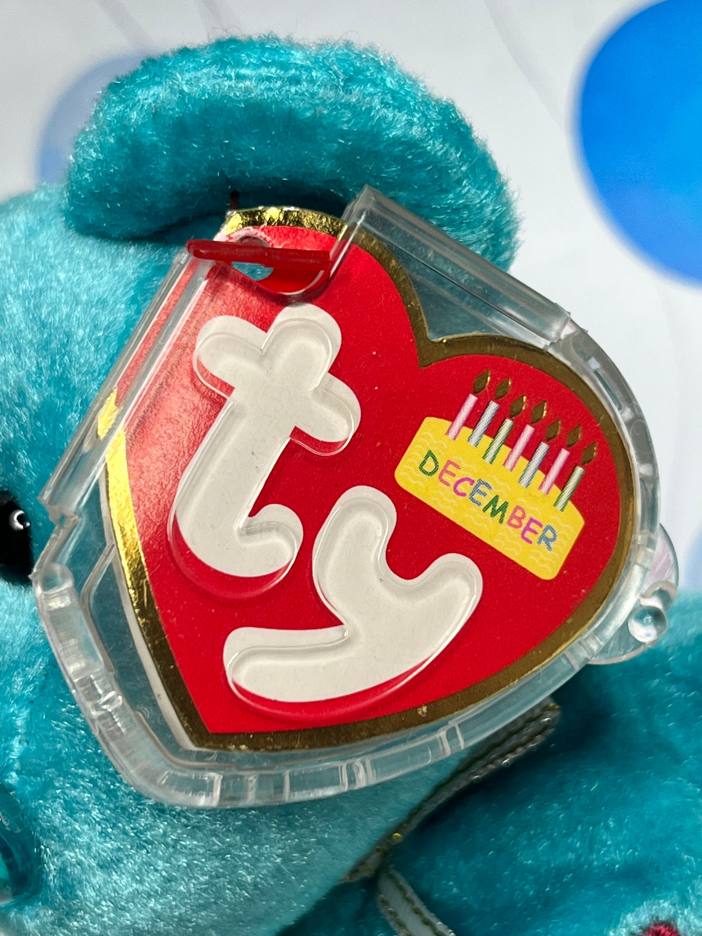Ty Beanie Babies “December” The Birthday Bear, March 27 2003