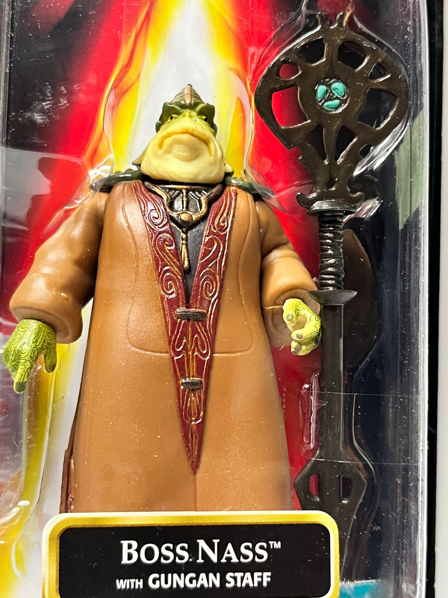 Star Wars Episode I - Menace Boss Nass Figure w/ CommTech Chip