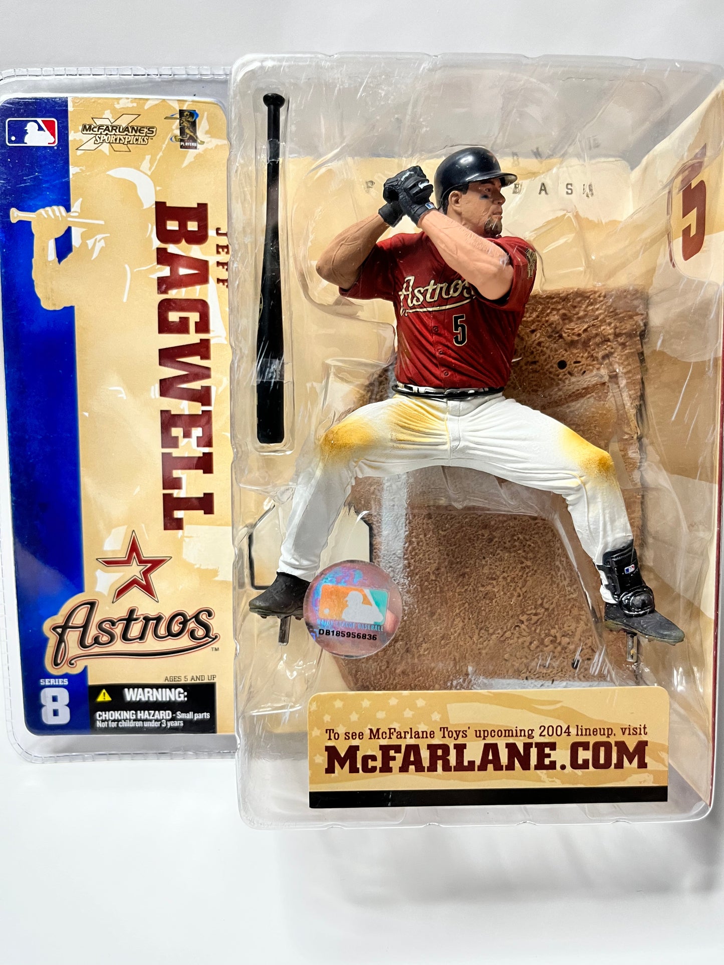 2004 Jeff Bagwell Red Jersey McFarlane MLB Series 8