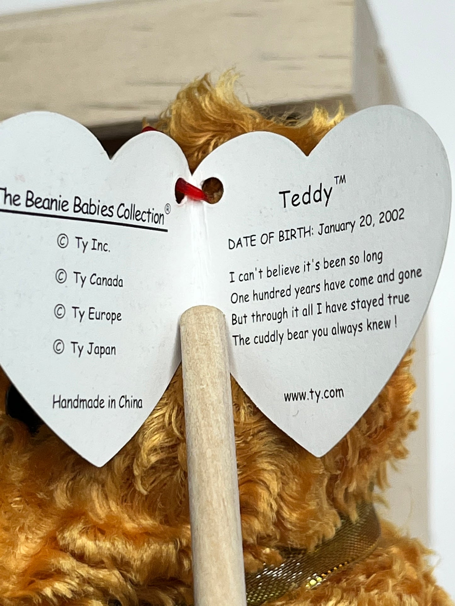 TY Beanie Babies “Teddy” The Set, January 20 2002