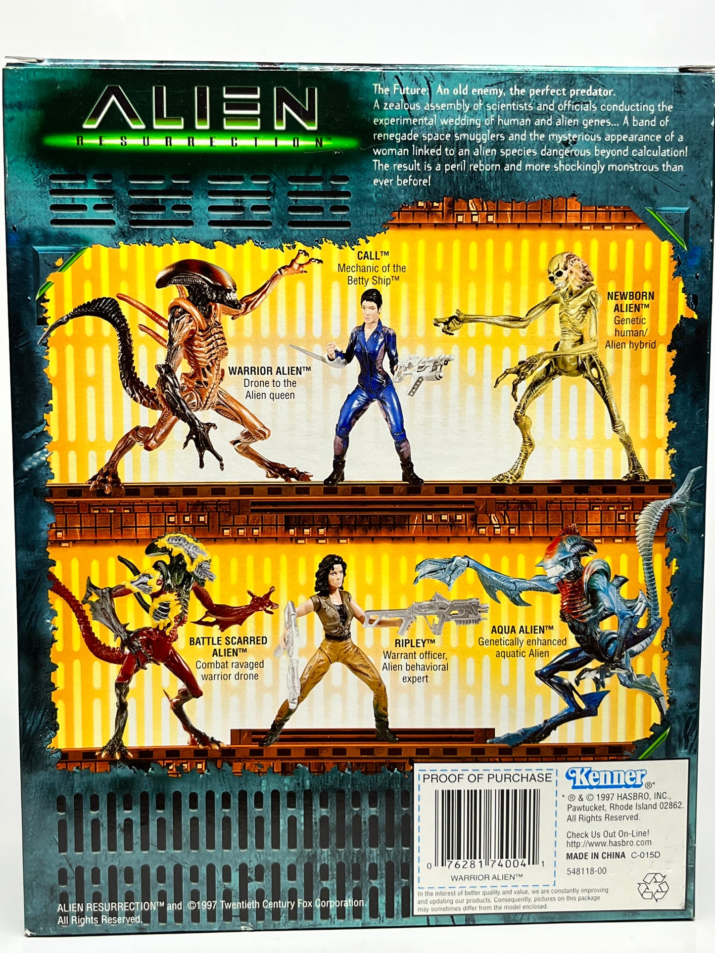 Hasbro Resurrection Movie Edition Warrior Alien Action Figure