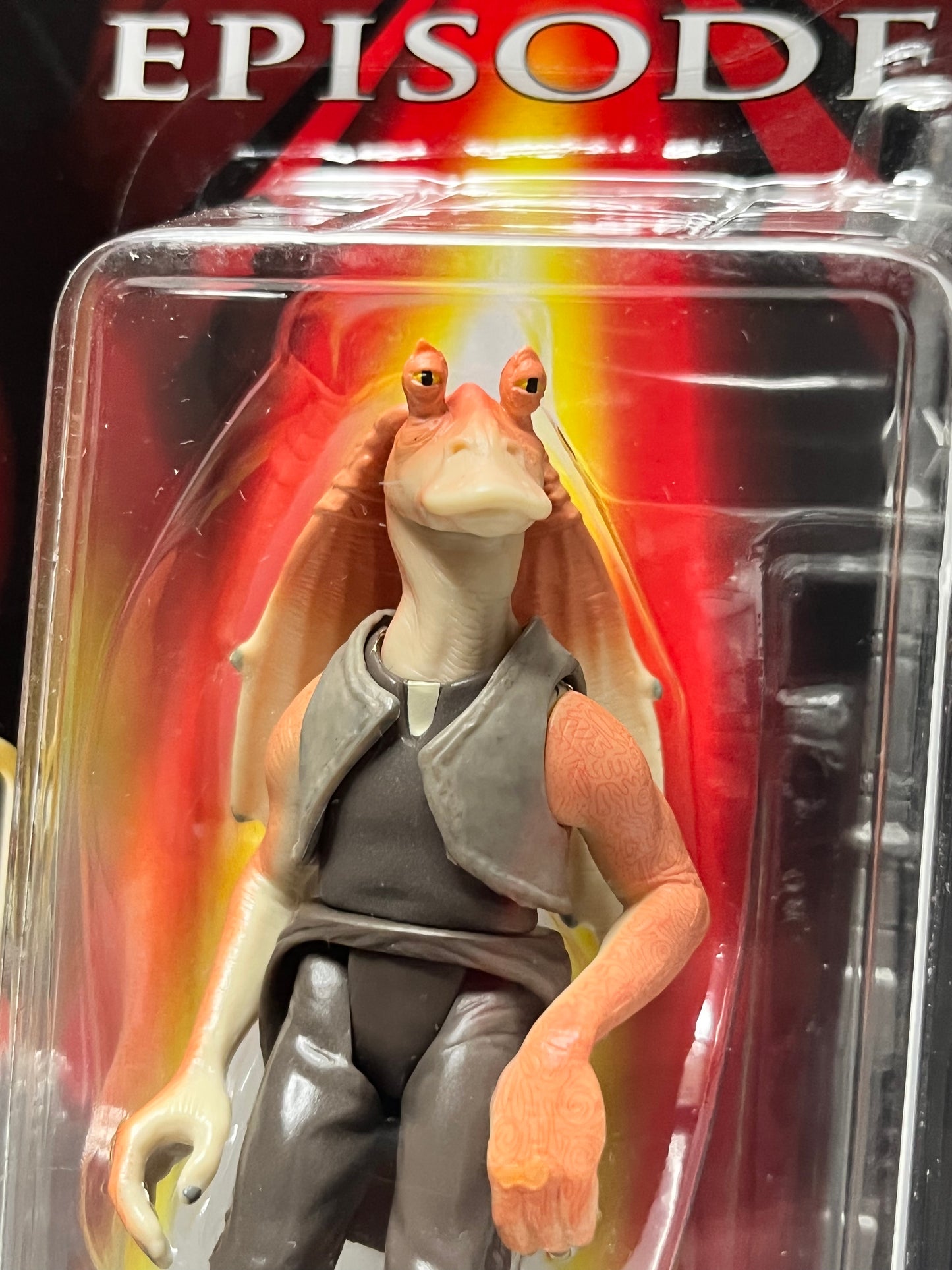 Star Wars Episode I - Jar Jar Binks Figure w/ CommTech Chip