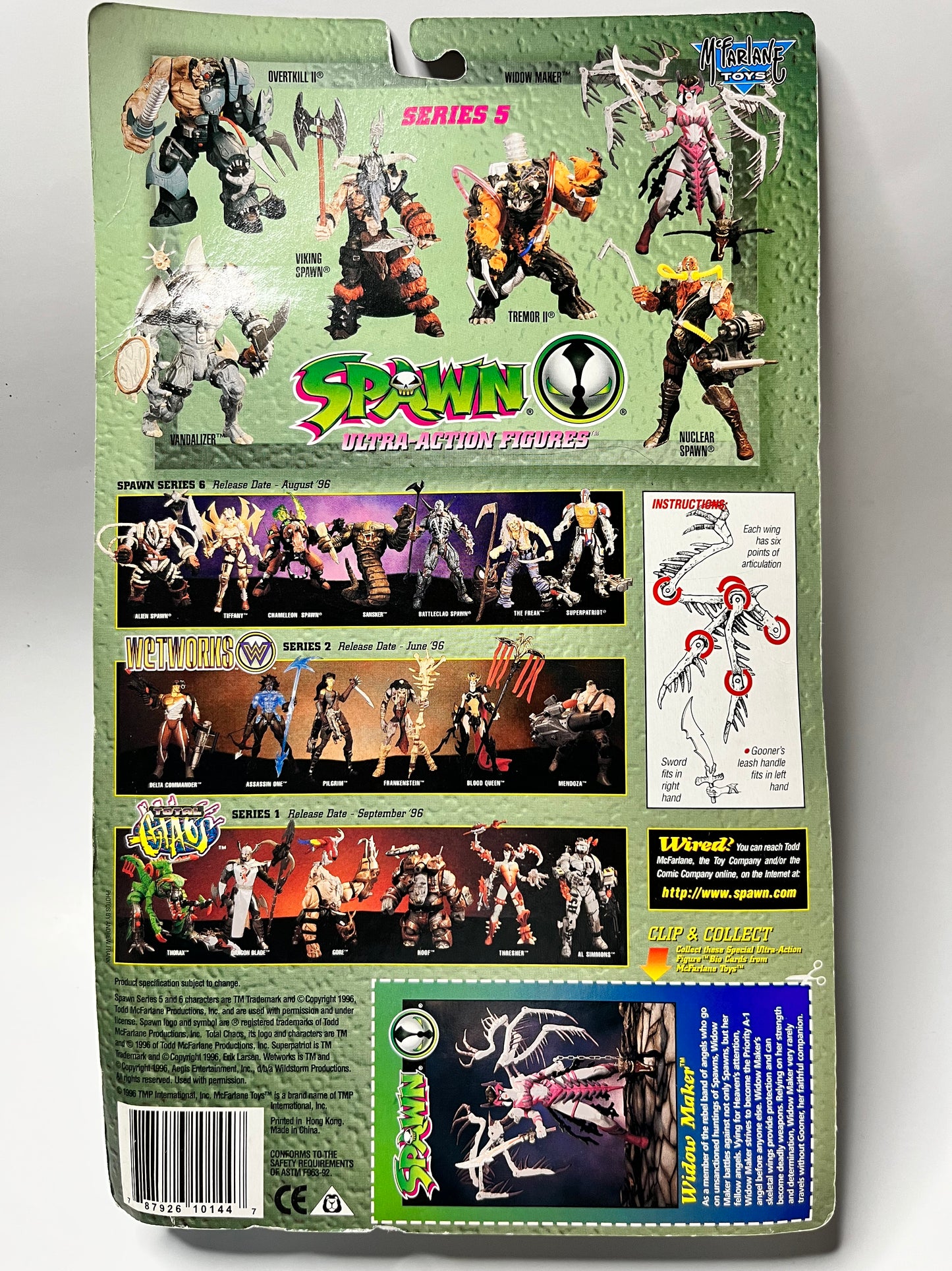 Spawn Ultra Action Figure Widow Maker Series 3