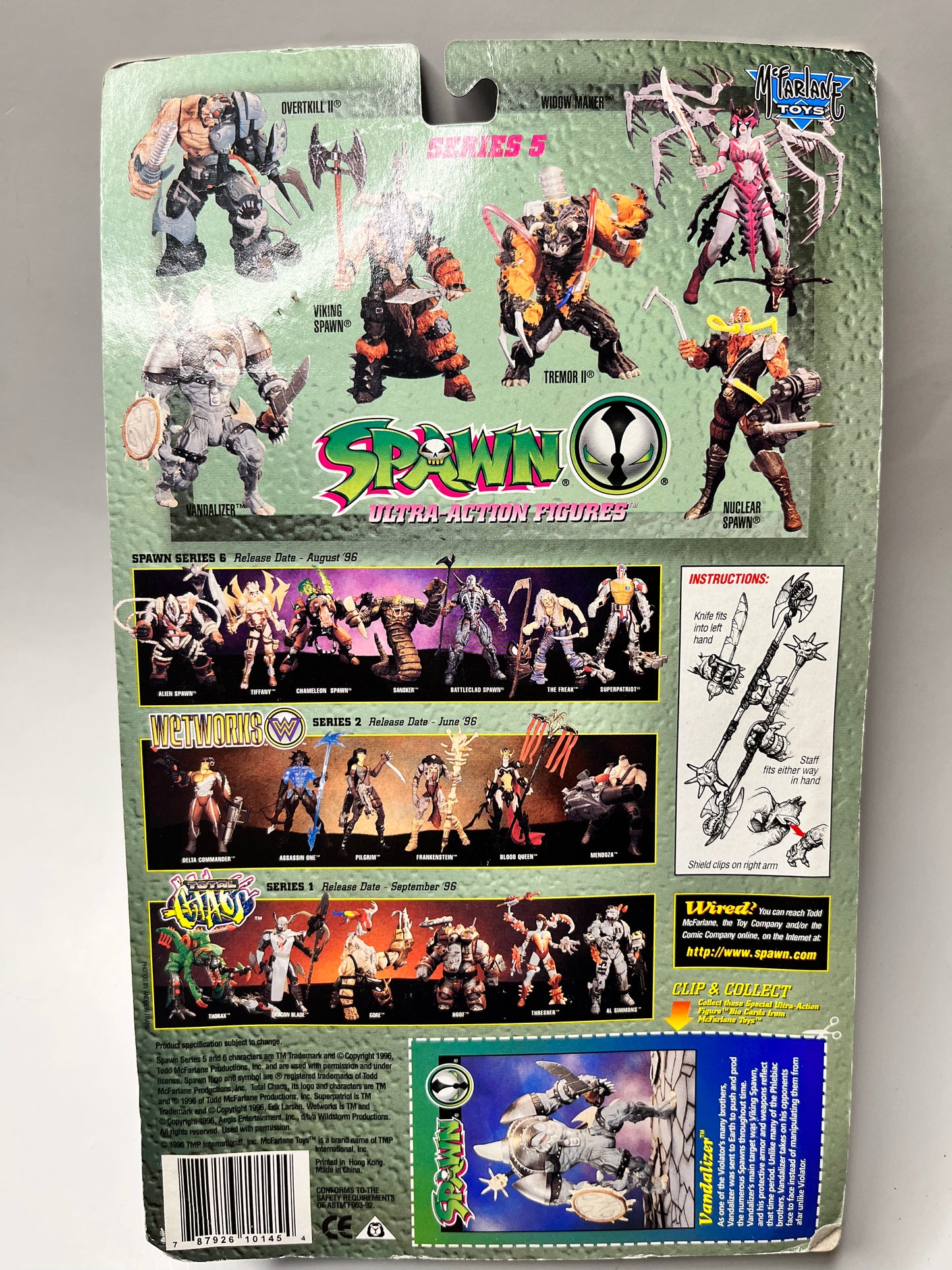 Spawn Vandalizer (Brown) Ultra Action Figure Series 5