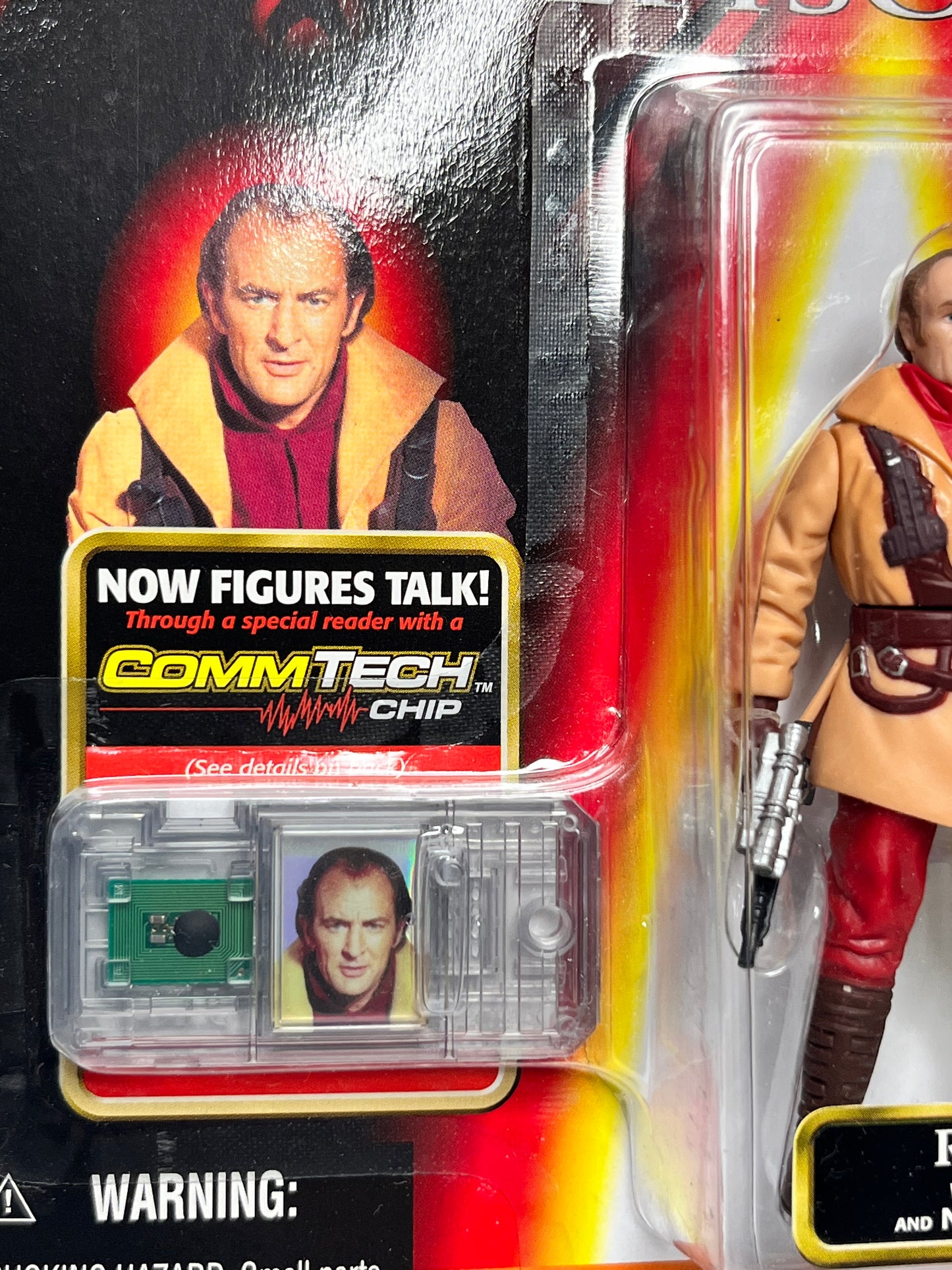 Star Wars Episode I - Ric Olie w/ Naboo Blaster Plus CommTech Chip