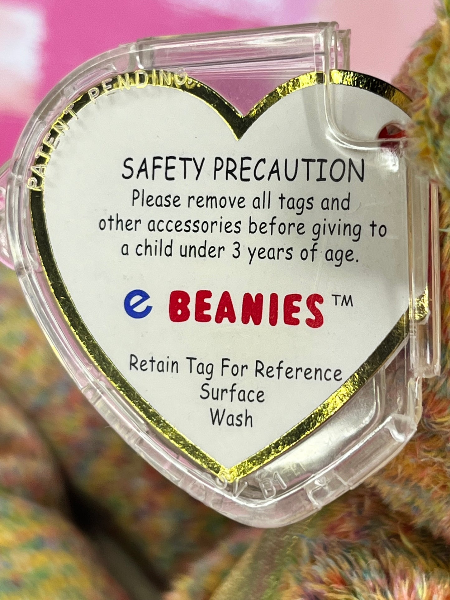 TY Beanie Babies “Speckles” The Bear, February 17 2000
