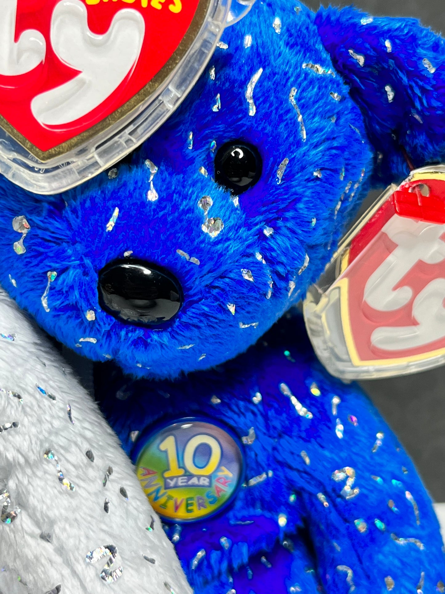 TY Beanie Babies “Decade” The Dark Blue Bear, January 22 2003