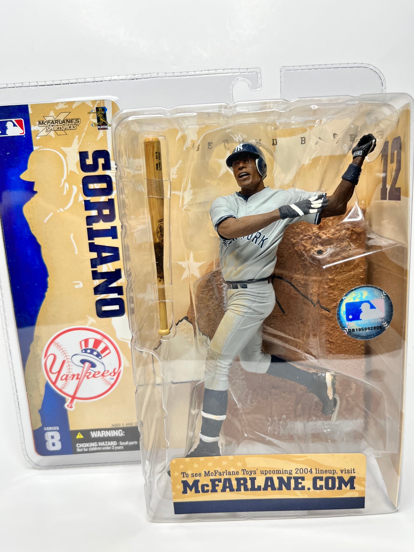 2004 Alfonso Soriano Pose 2 McFarlane MLB Series 8