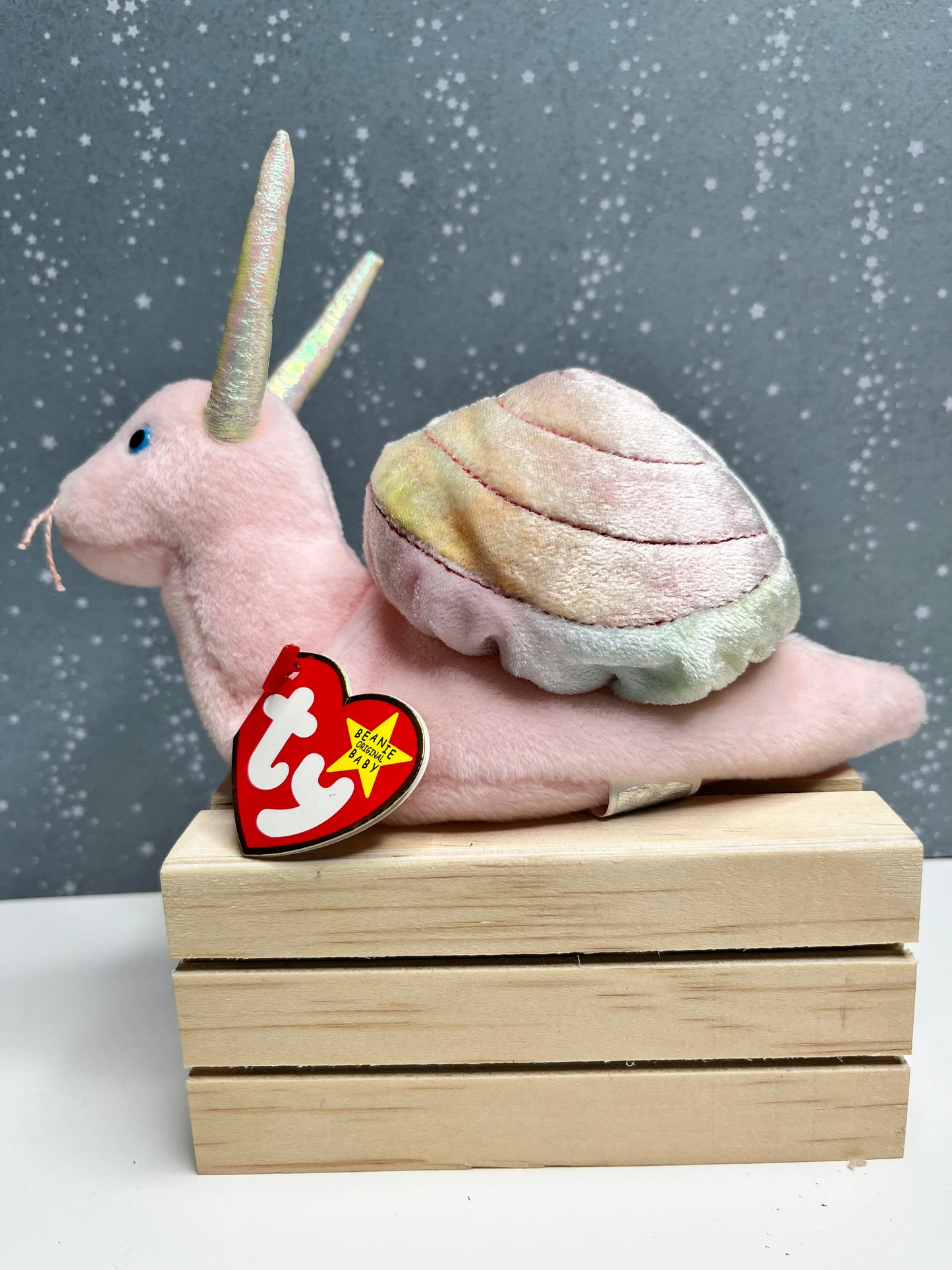 TY Beanie Babies “Swirly” The Snail, March 10 1999
