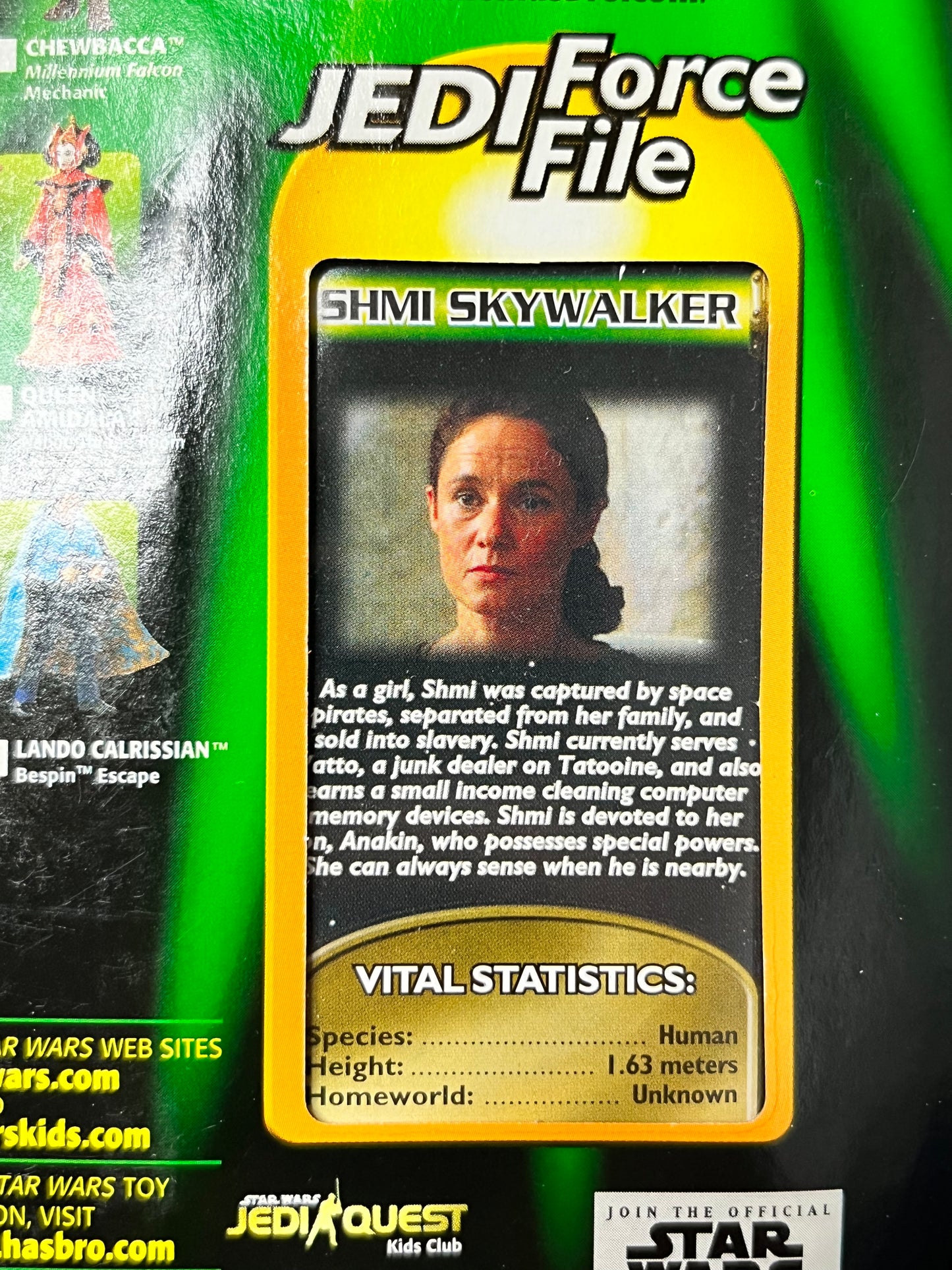 Star Wars Power Of The Jedi Shmi Skywalker Action Figure