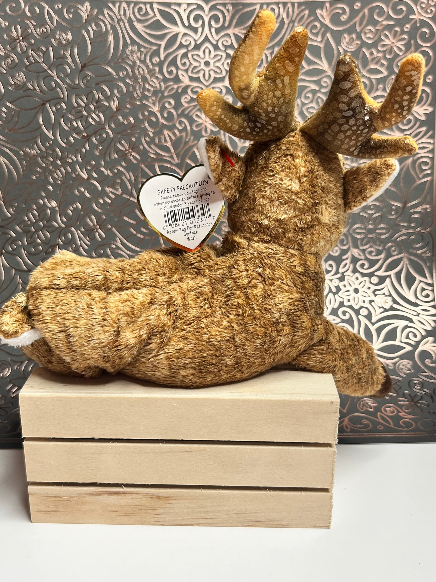 TY Beanie Babies “Roxie” The Reindeer, December 1 2000
