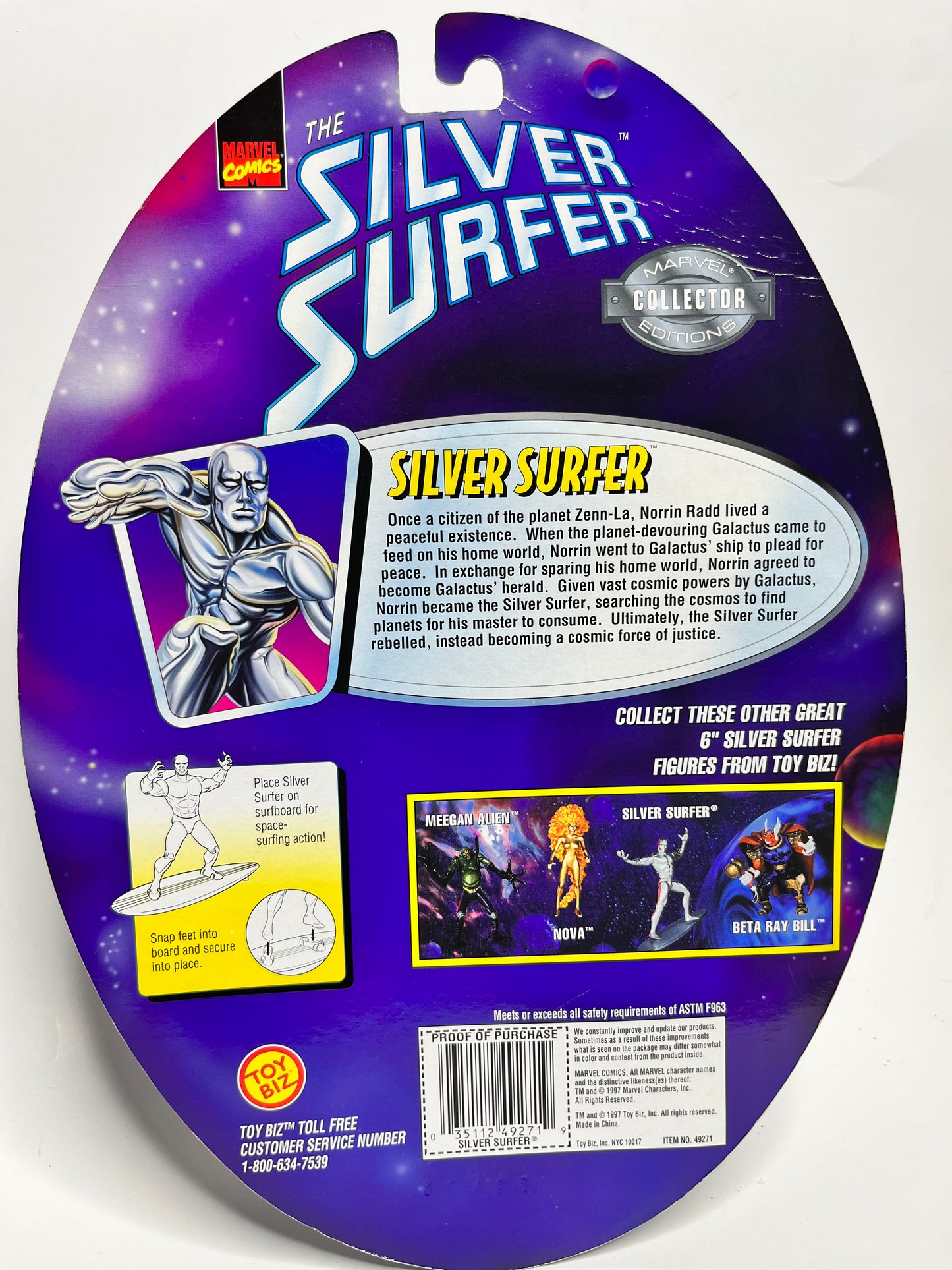 Marvel Comics The Silver Surfer Series -Silver Surfer