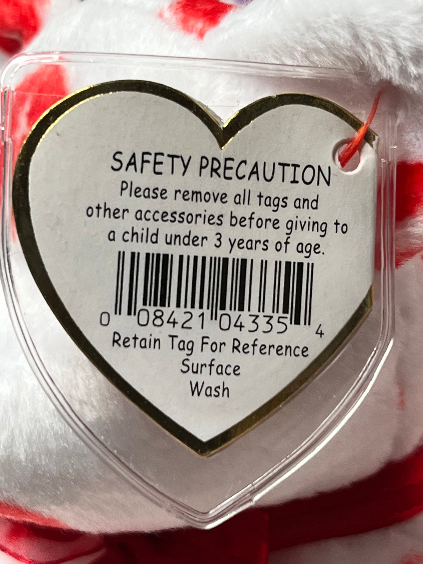 Ty Beanie Babies “Smooch” The Bear, February 14 2000