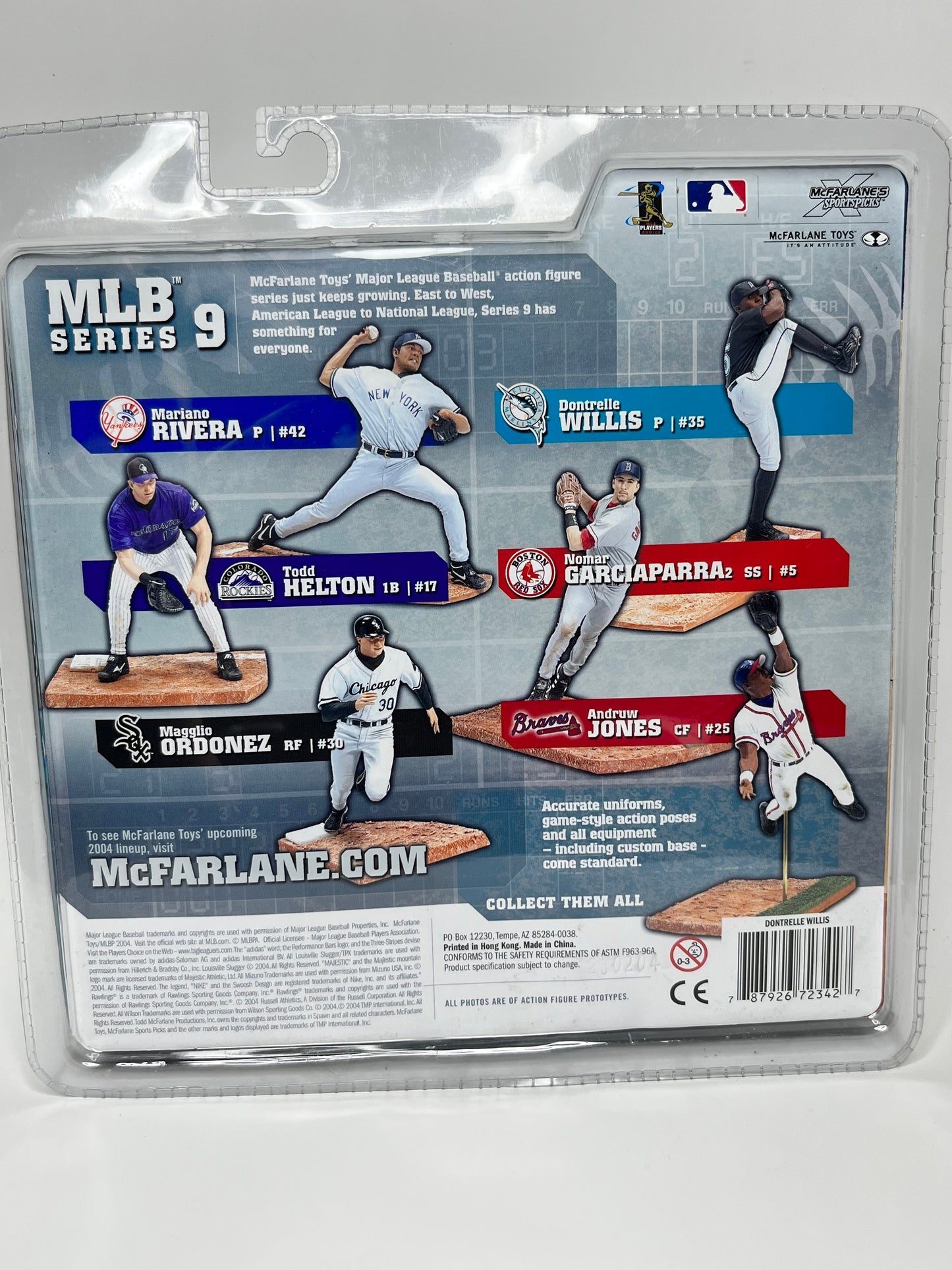 2004 Dontrelle Willis Pitcher McFarlane MLB Series 9
