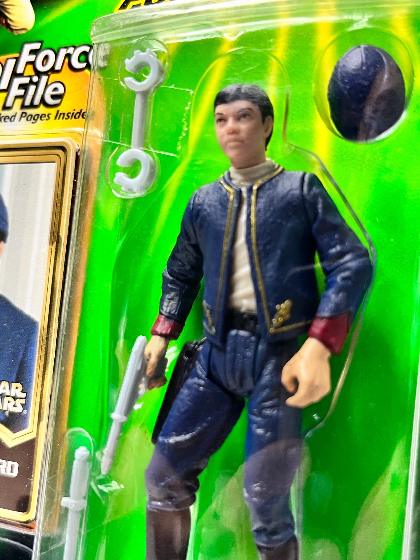 Star Wars Power Of The Jedi Force File- Bespin Guard Action Figure