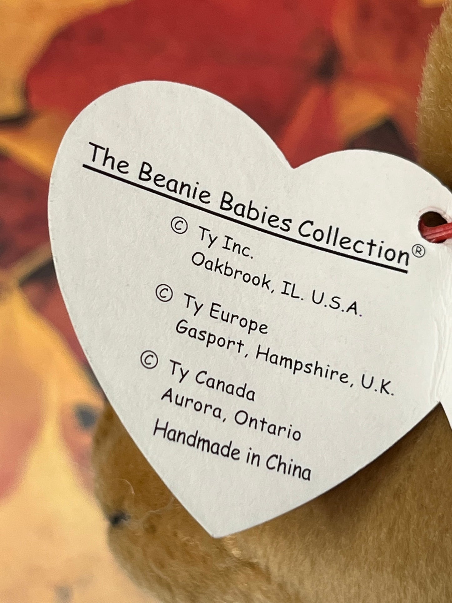 Ty Beanie Babies “Tiny” The Chihuahua, September 8 1998