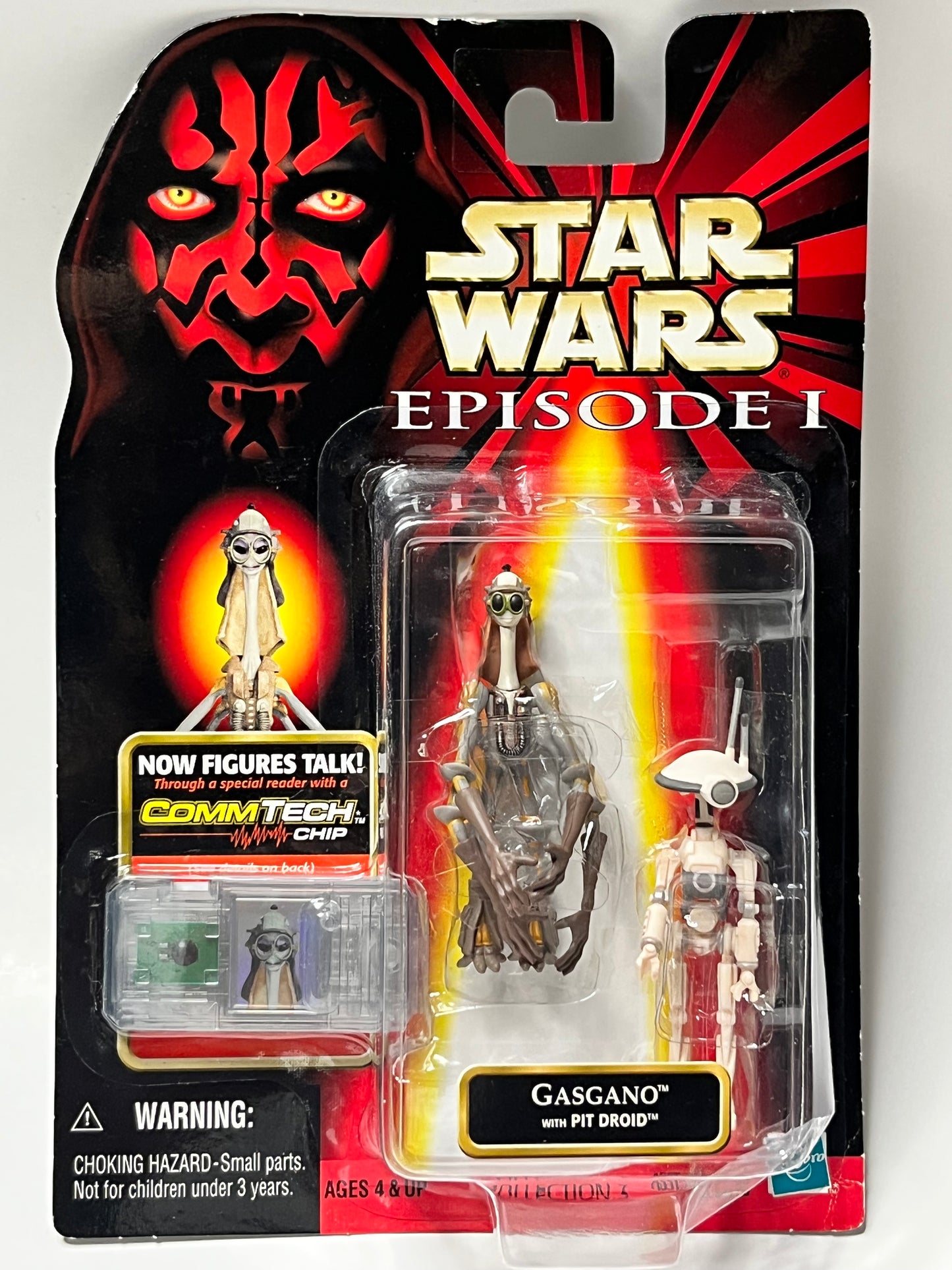 Star Wars Episode I - Gasgano w/ Pit Droid And CommTech Chip