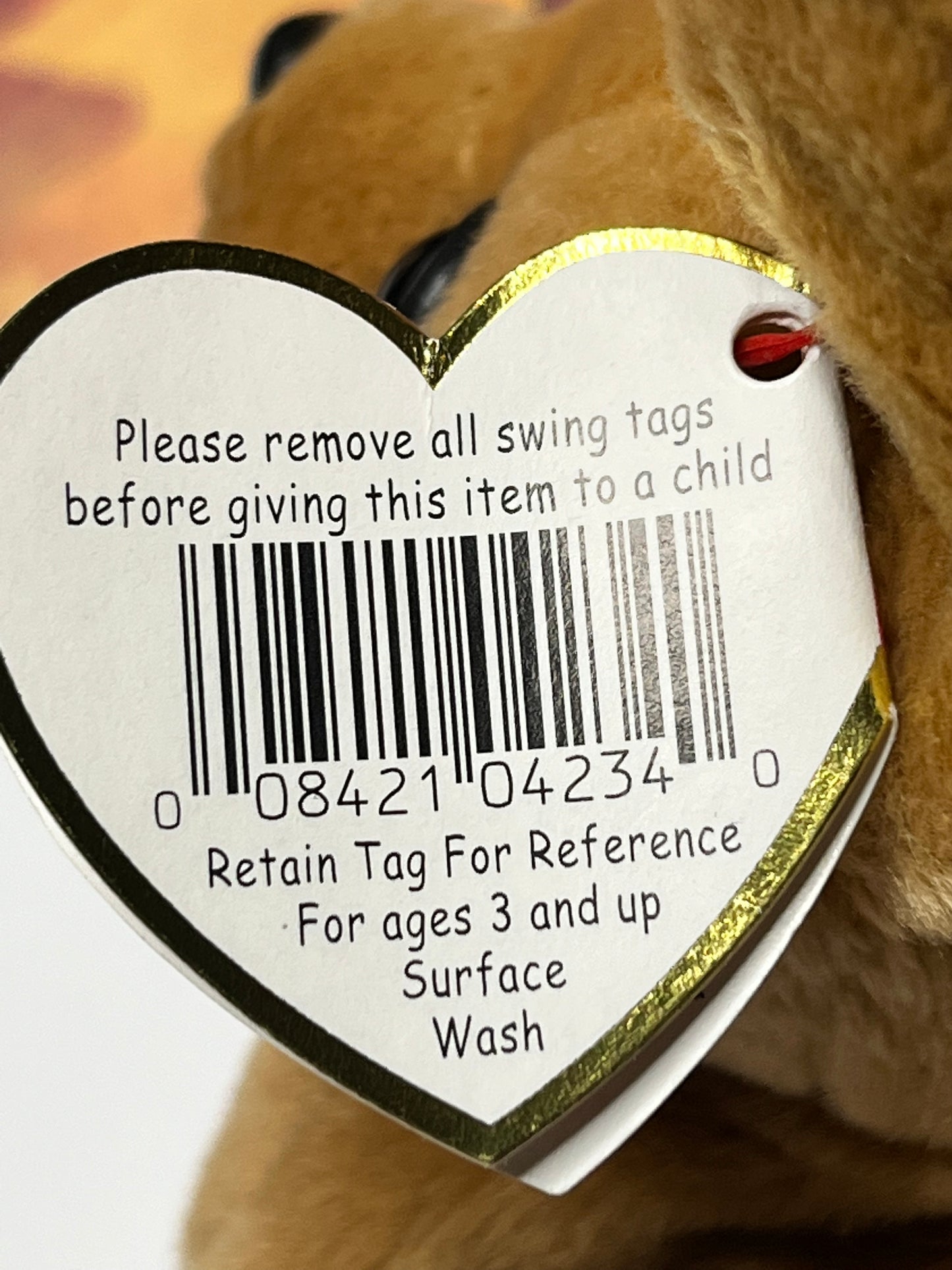 Ty Beanie Babies “Tiny” The Chihuahua, September 8 1998