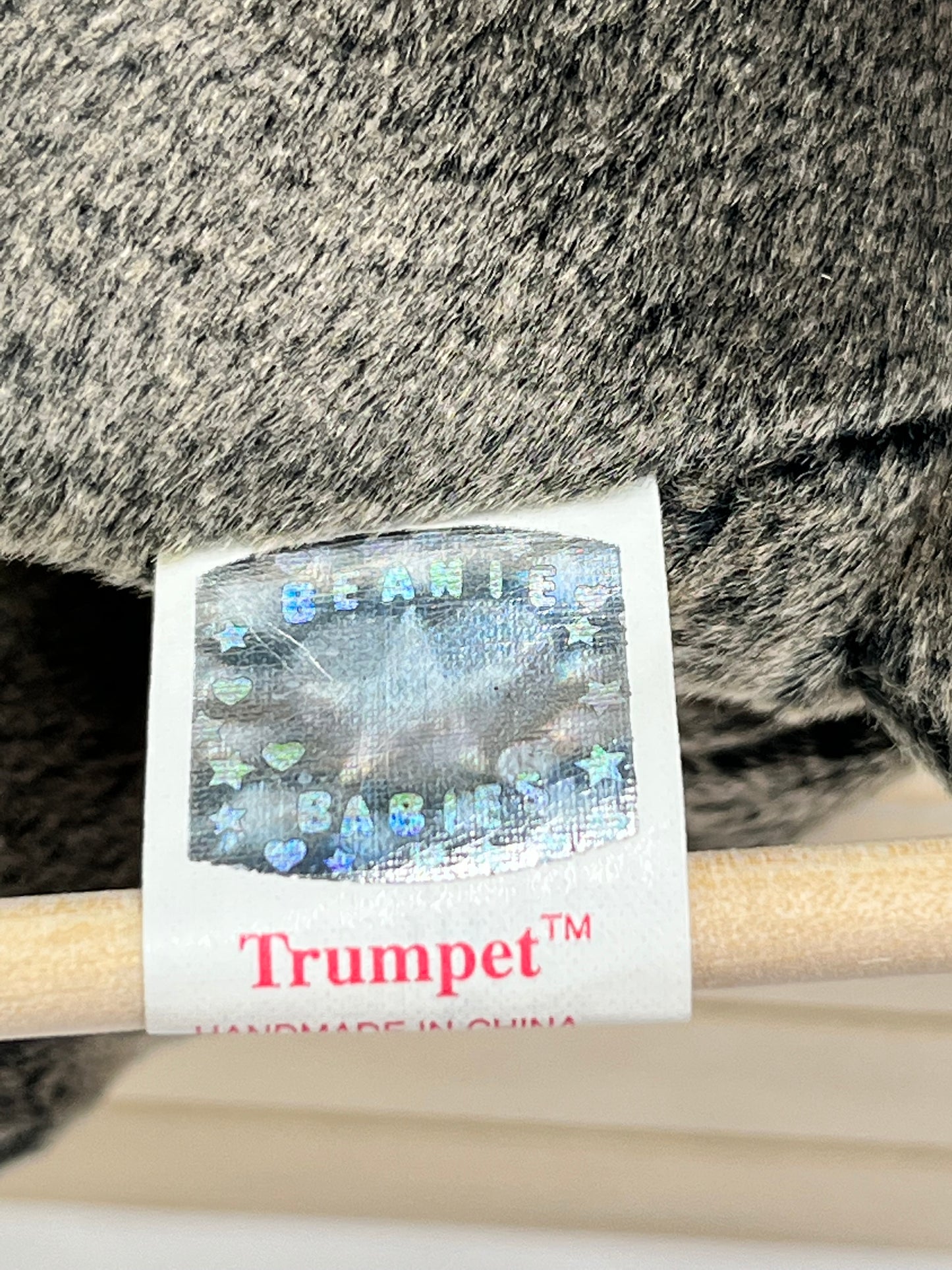 TY Beanie Babies “Trumpet” The Elephant, February 11 2000