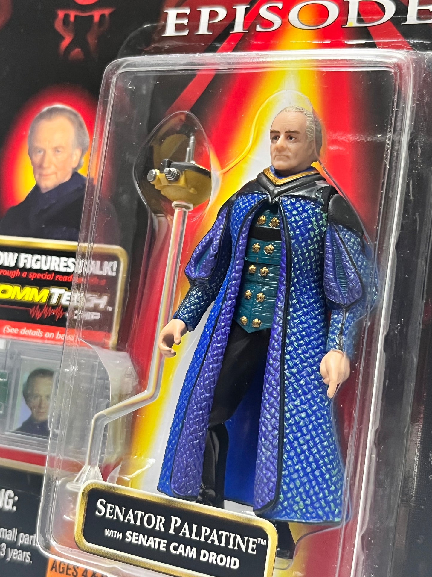 Star Wars Episode I - Senator Palpatine plus Senate Cam Droid w/ CommTech Chip