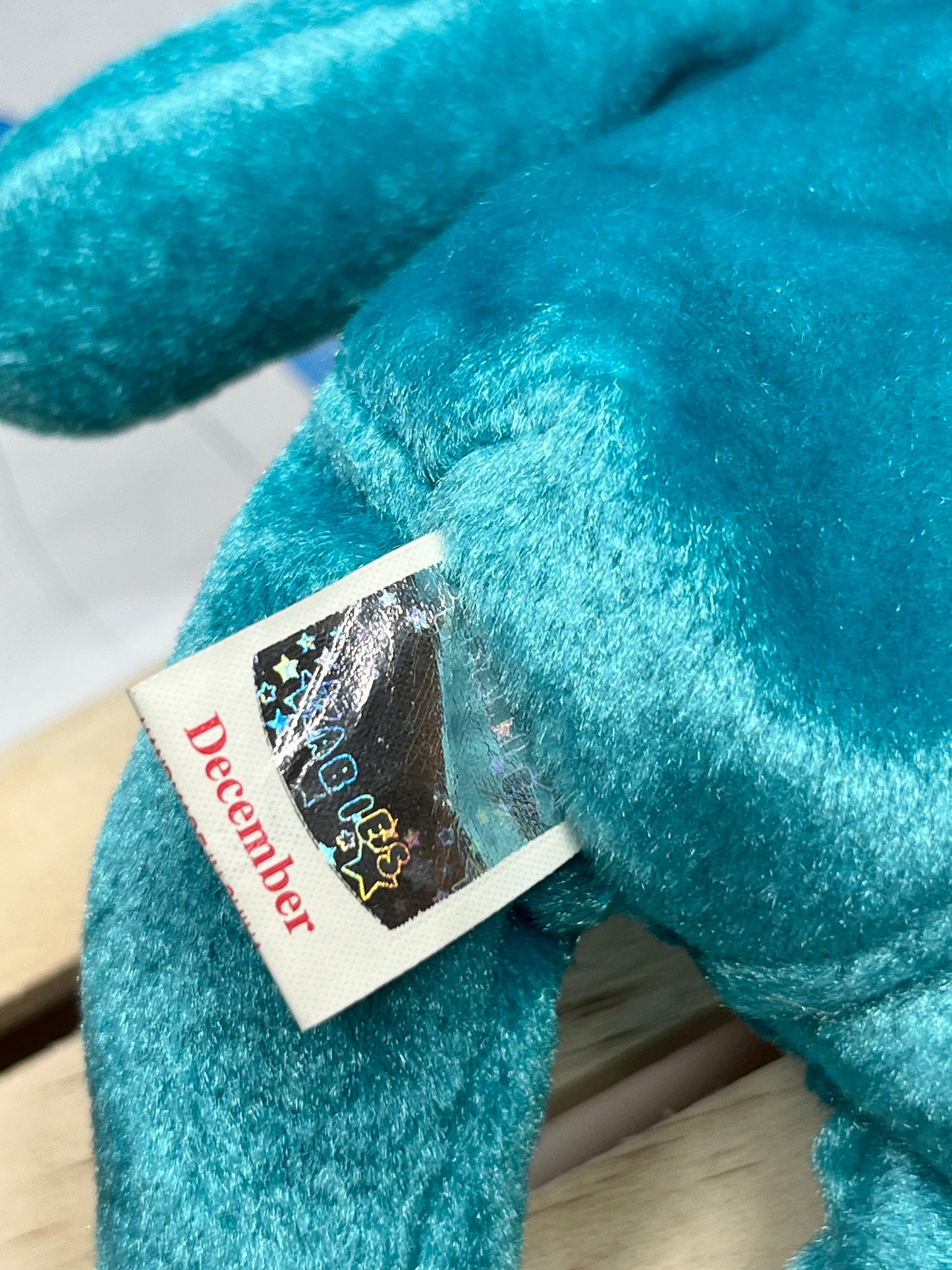 Ty Beanie Babies “December” The Birthday Bear, March 27 2003