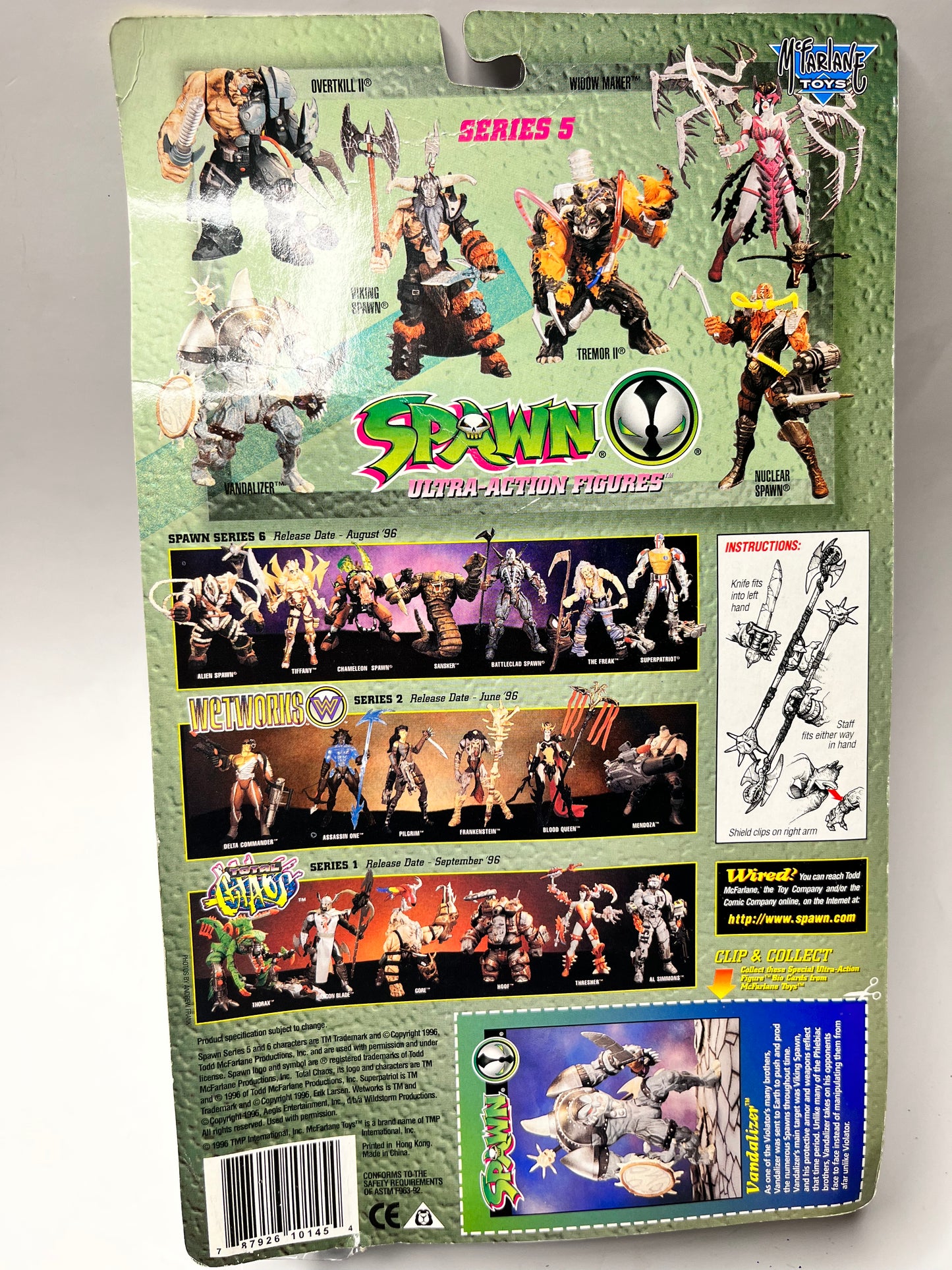 Spawn Vandalizer (Black) Ultra Action Figure Series 5