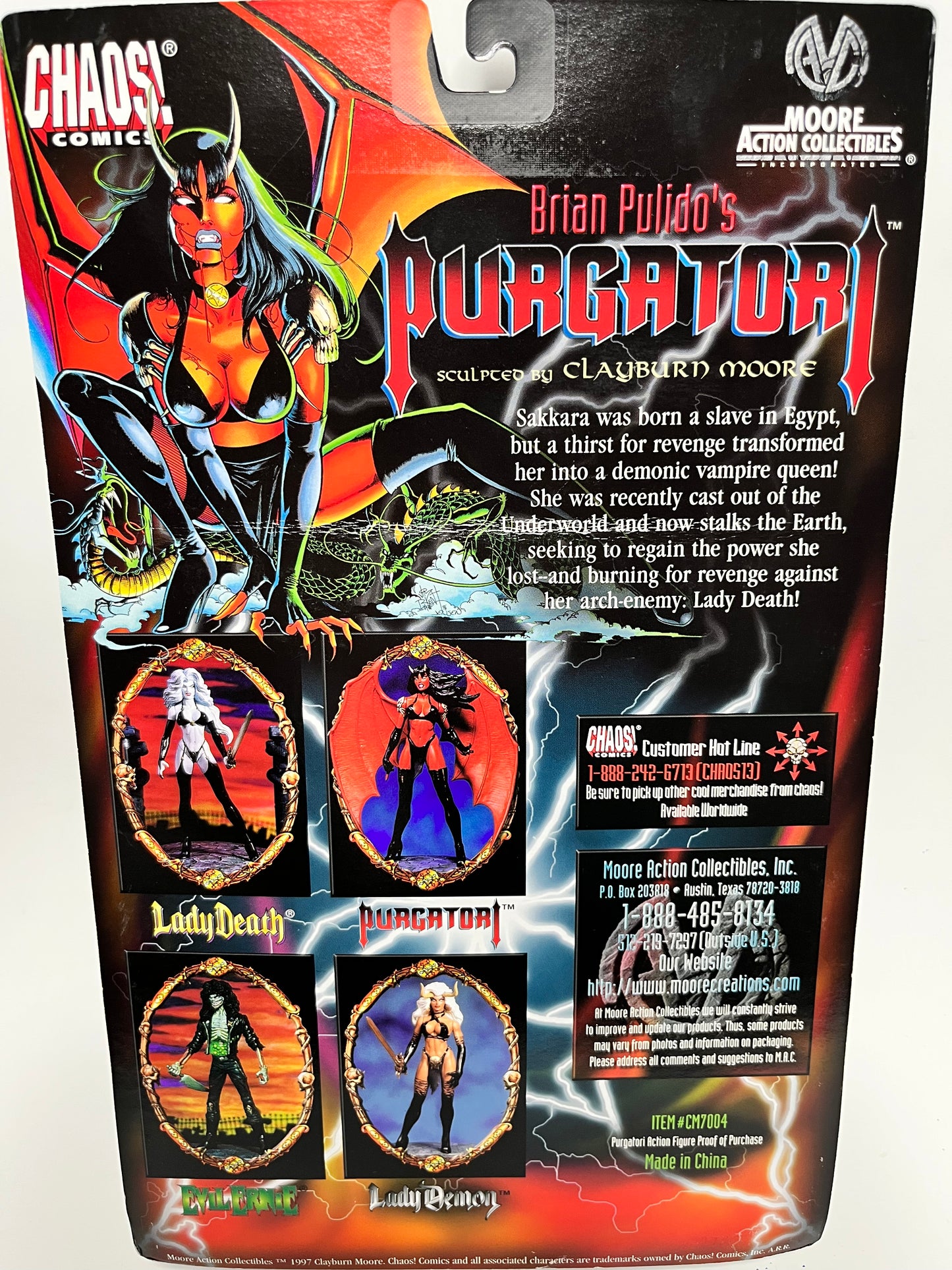 Moore Action Collectibles 1997 Purgatory