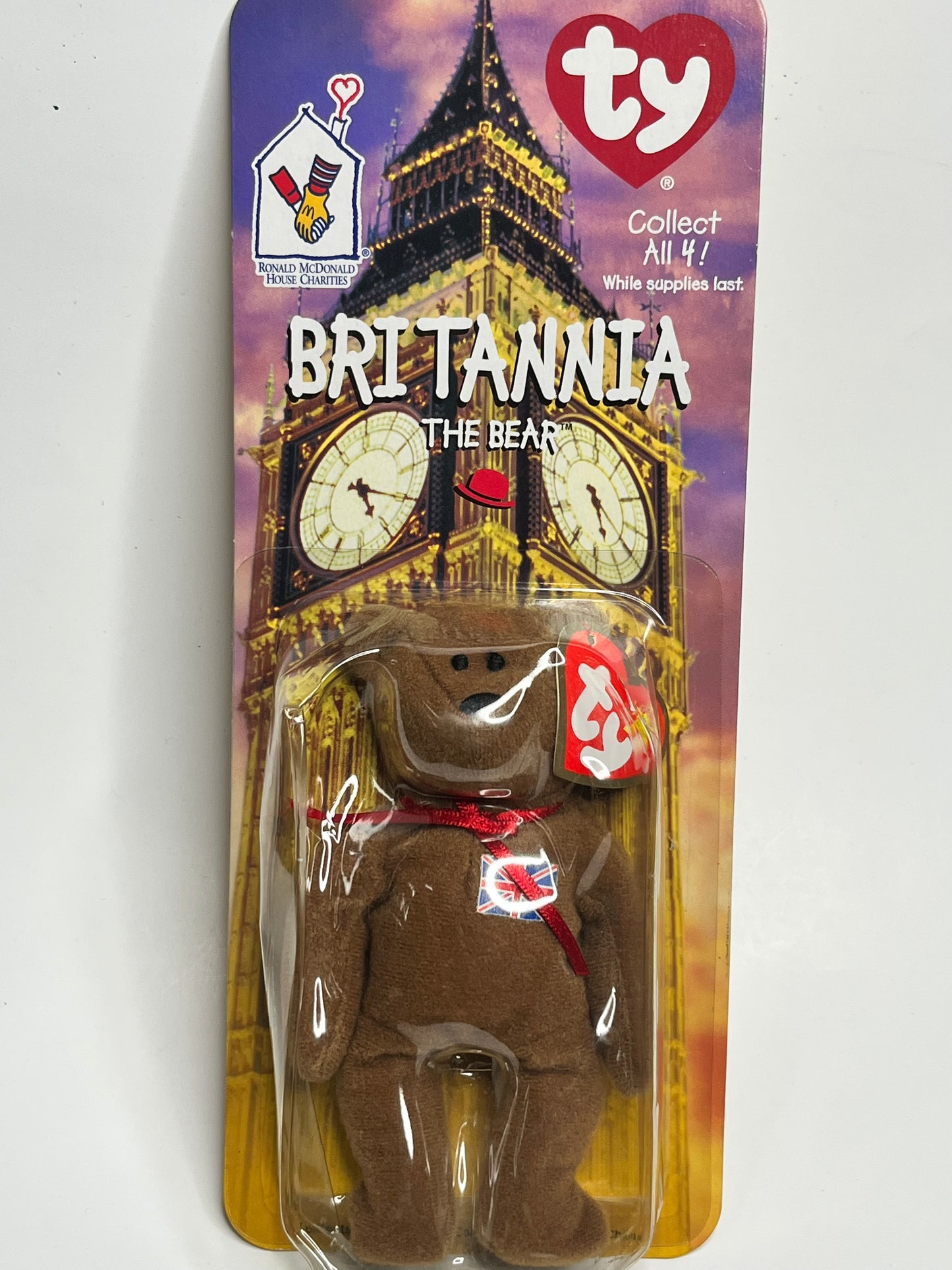 Ty Beanie Babies Britannia The Bear McDonald’s 1999